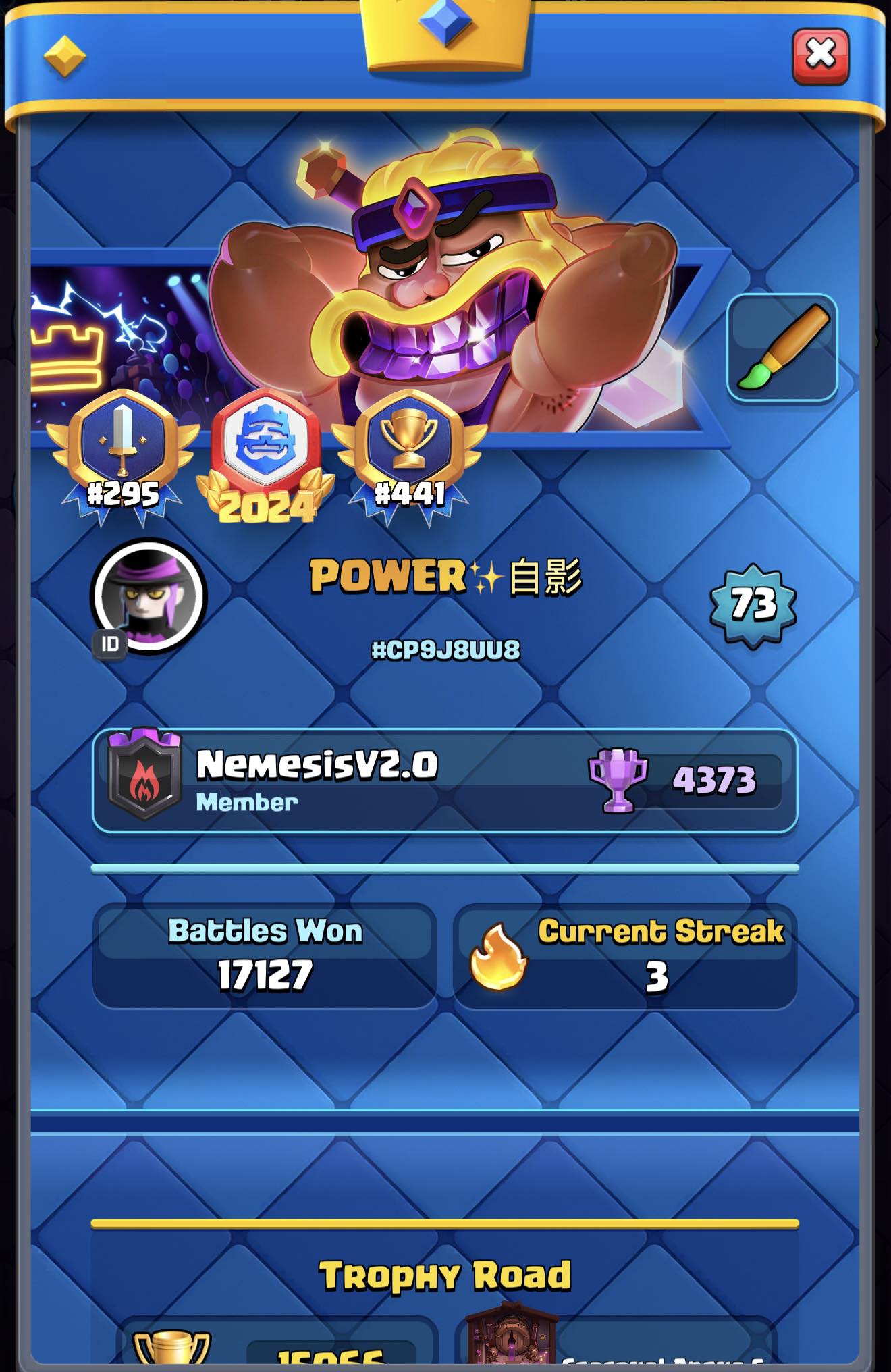 Delete if not allowed. Selling top ranked account with rare emotes