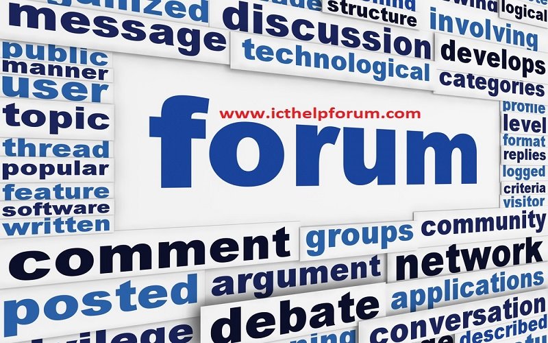 ICT Help Forum
