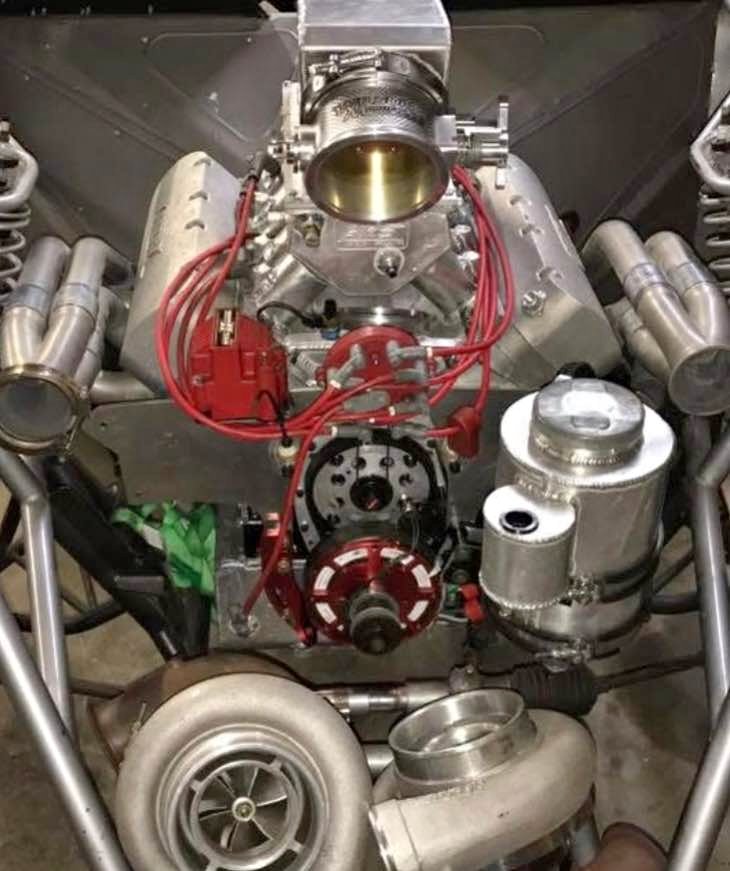 Tkm built dart 450 cu little chief motor twin precision 90mm pro mod ...