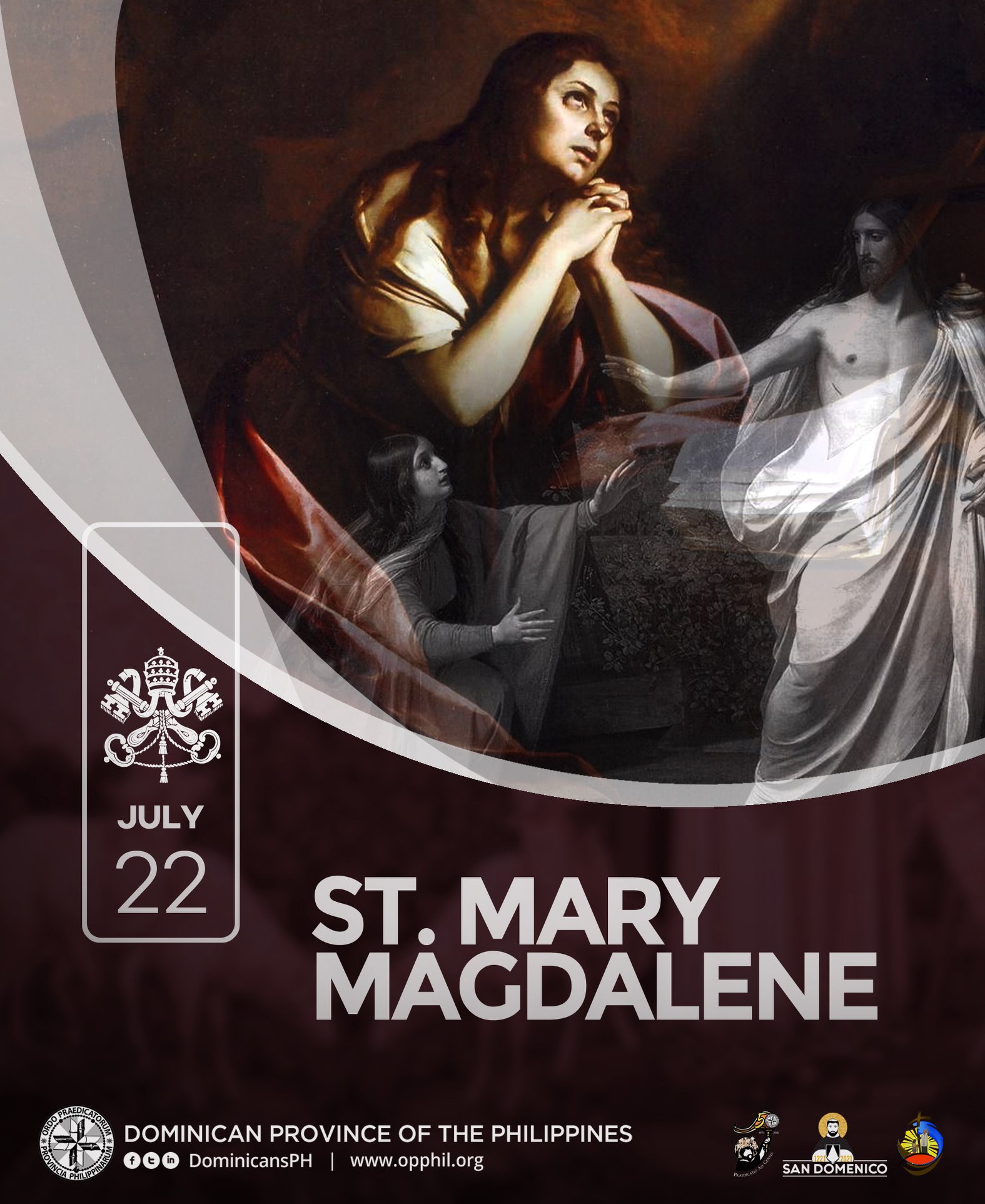Dominican Province of the Philippines - 22 JULY | St. Mary Magdalene ...
