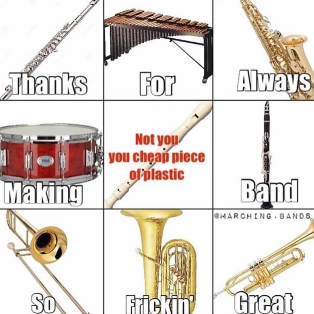 Marching Band Clarinet Meme