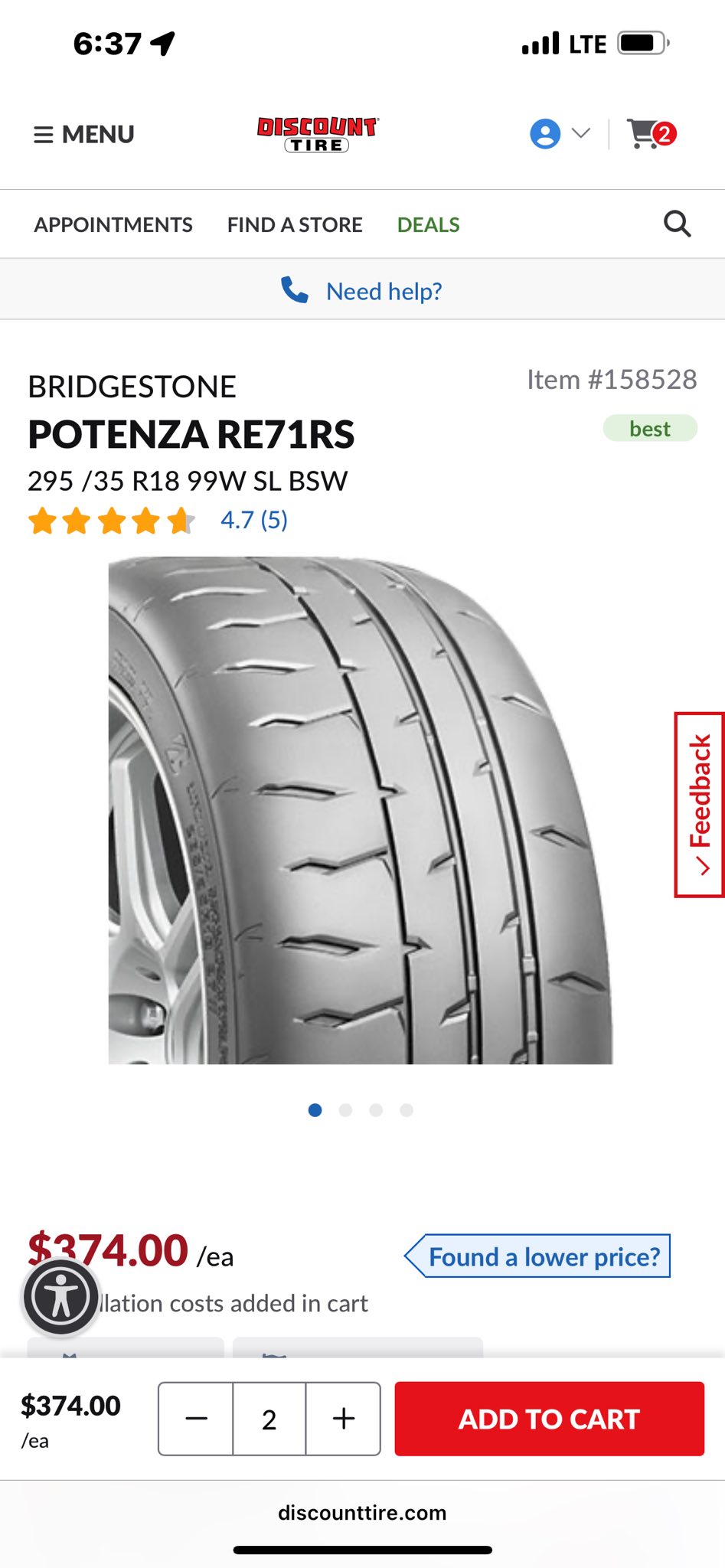 Recommendations for rear tires for track and street use