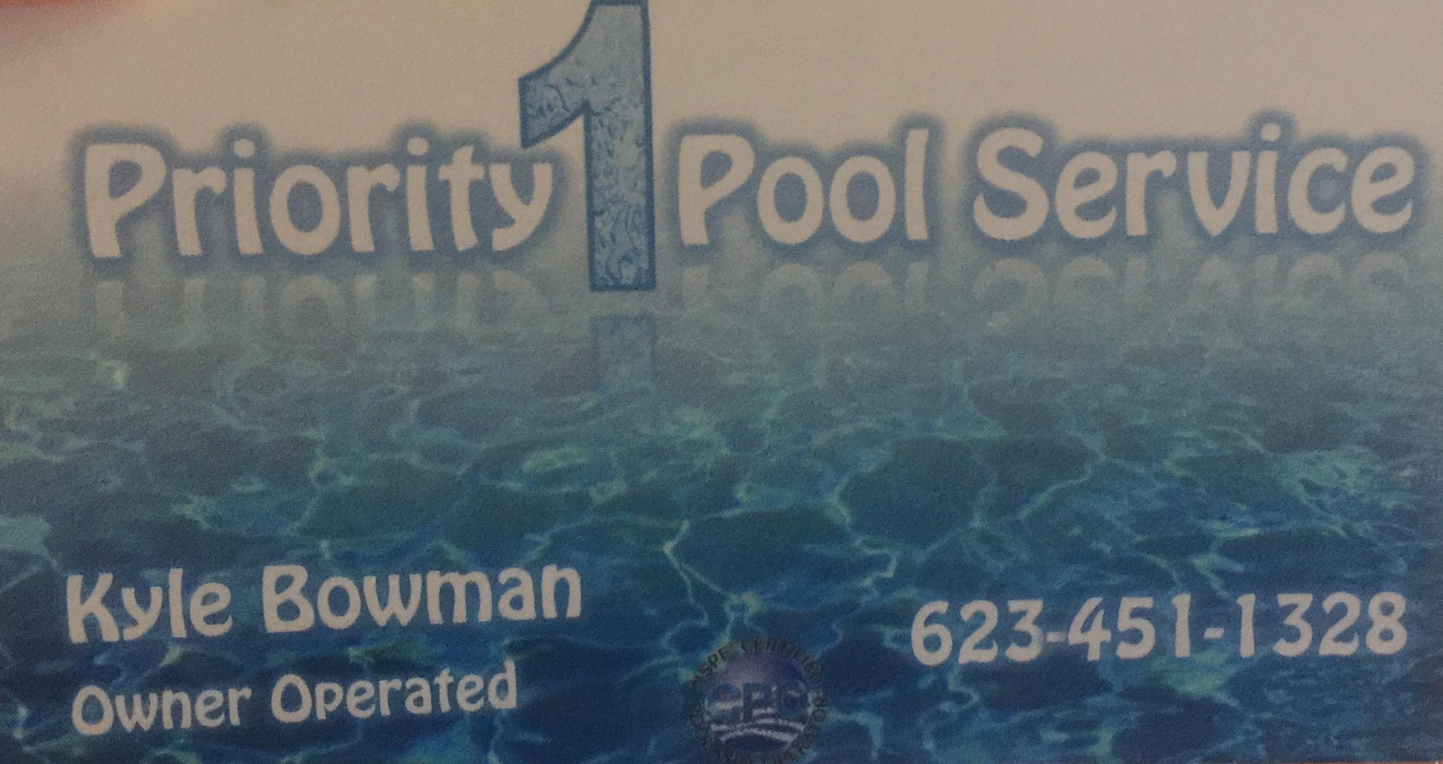 Priority 1 Pool service.