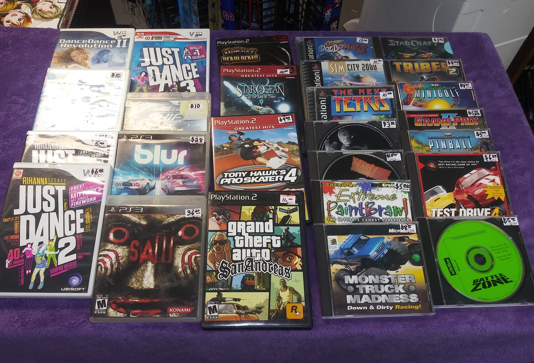 Games for Xbox 360, PS4, PS1, PS2, PS3, Switch and more going out