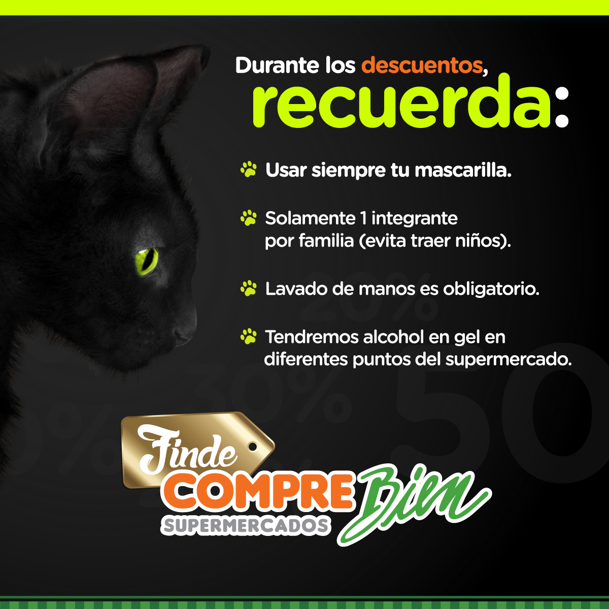 🐱 Durante nuestra próxima... - Supermercados Compre Bien