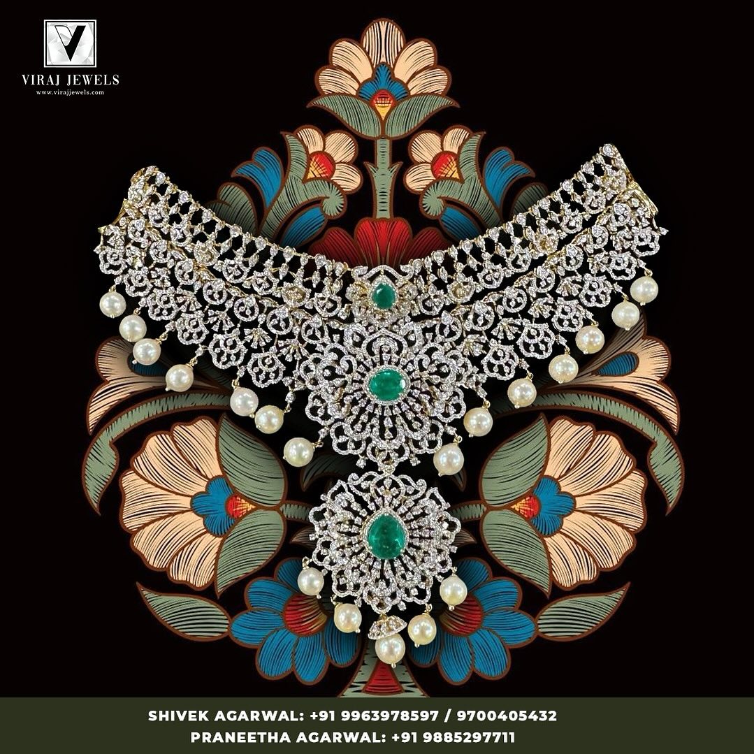Viraj - SPARKLE with all your heart !!! #southindianjewellery # ...