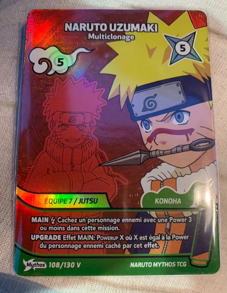 PARIS, are you ready? 🇫🇷🔥 NARUTO Mythos TCG is coming to Le
