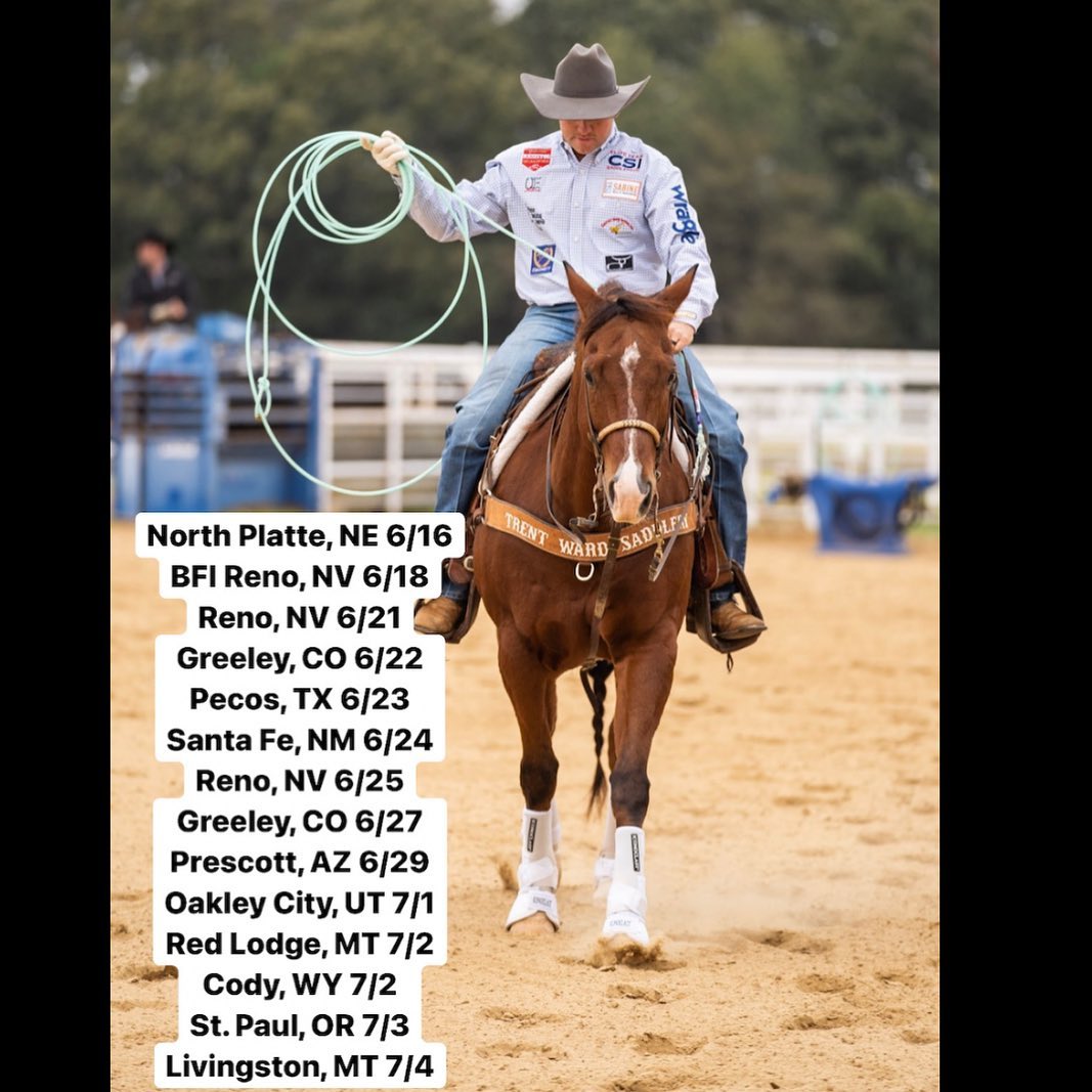 Here is my schedule for Cowboy... - Tyler Wade Team Roping | Facebook