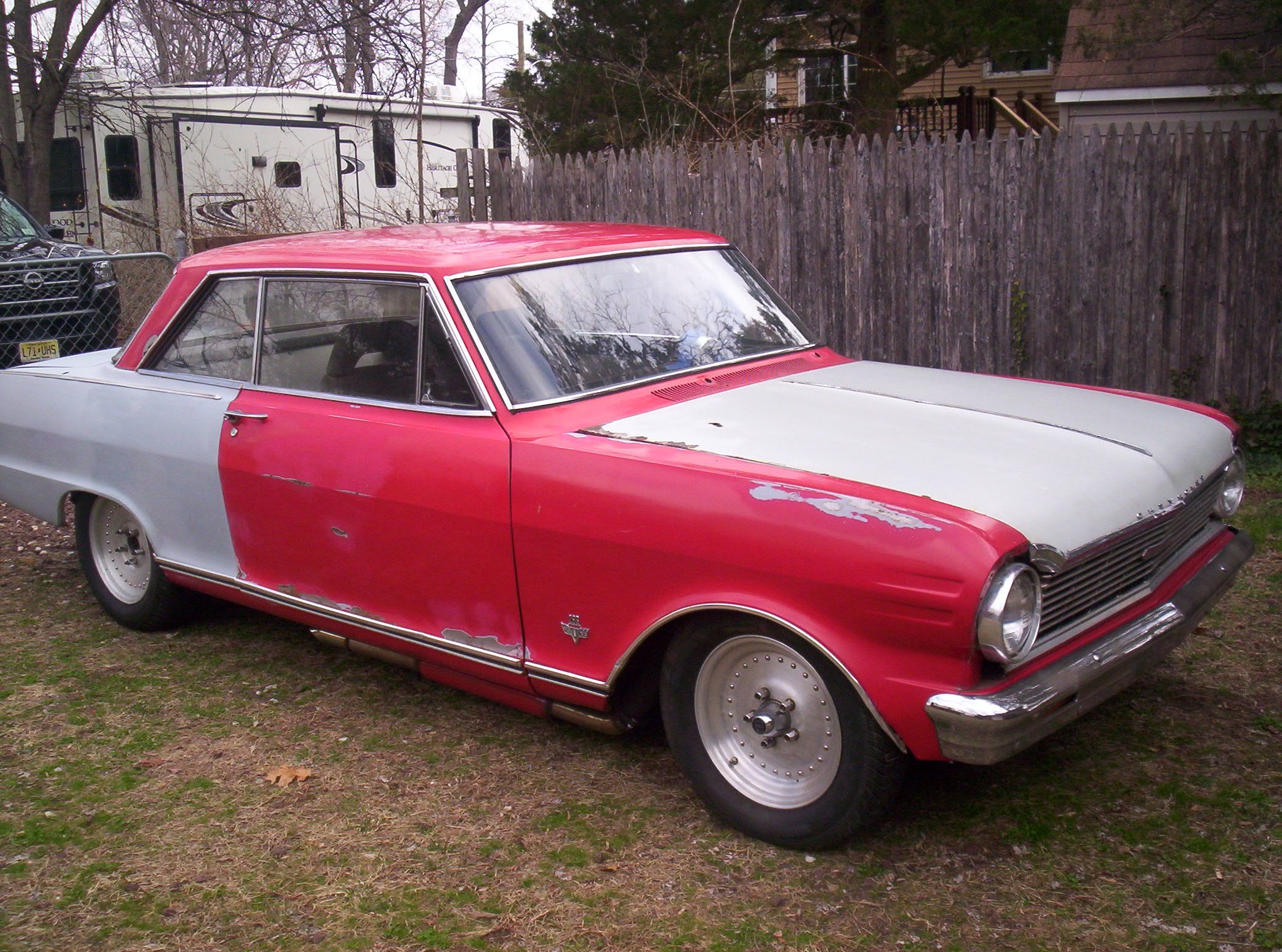 1968-74 Chevy II/Nova Left Floor Brace Under Rear Seat