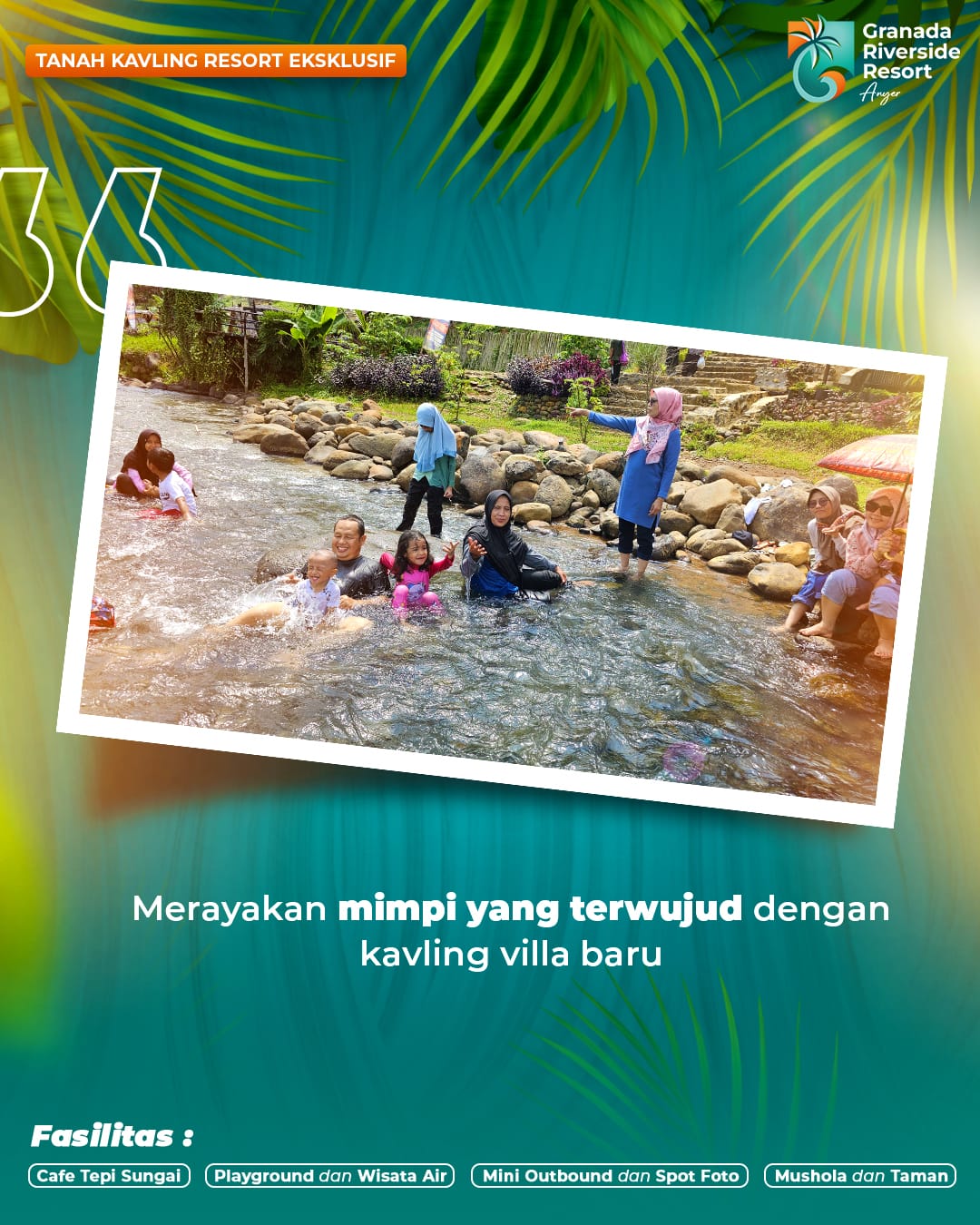 Punya kavling rumah yang... - Granada Riverside Resort