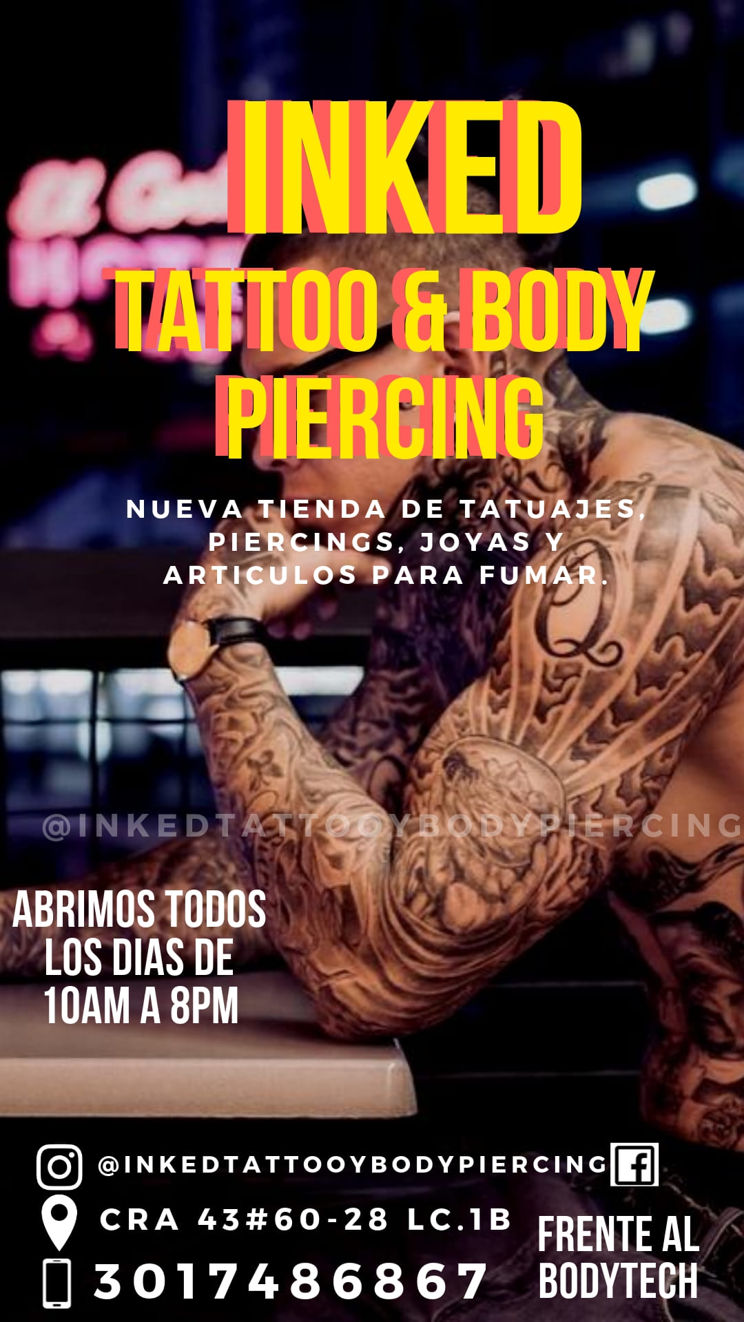 Inked Tattoo & Body Piercing Daizha Morgan !! Si te encantó dale me