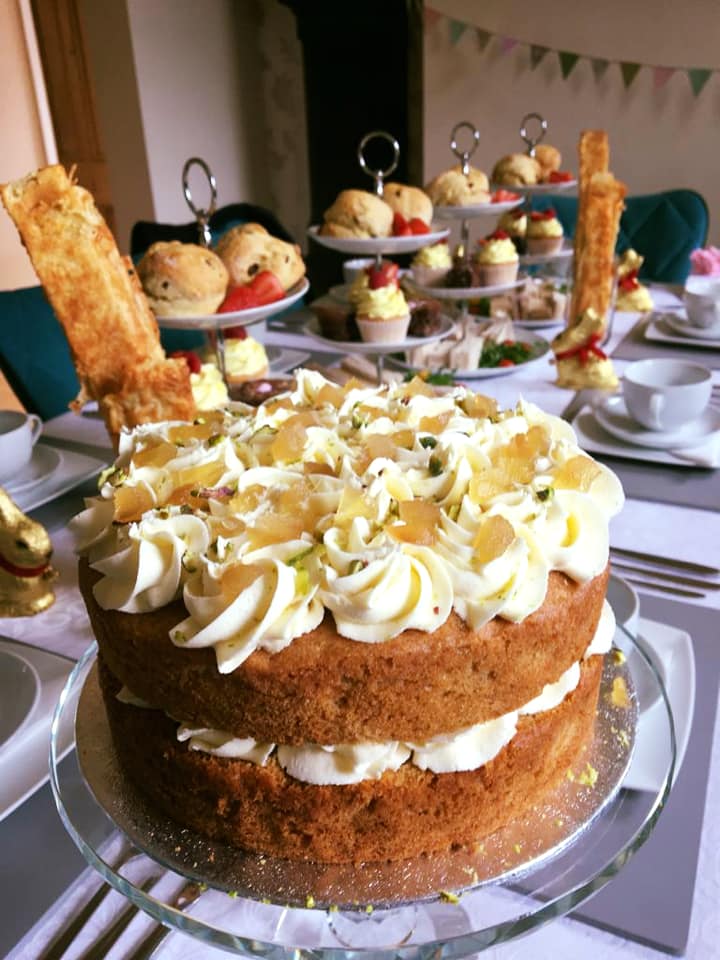 Tea At 3 - My homemade Afternoon Tea delivered and set up...