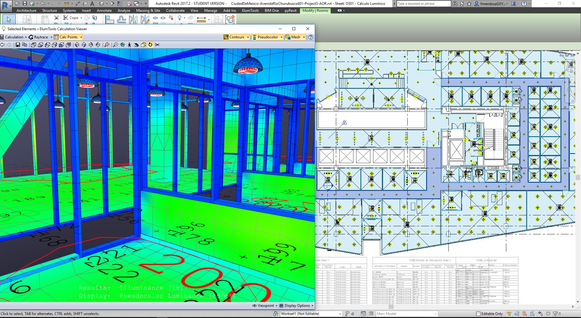 BIM Project - Soluciones a analisis de Iluminación gracias...