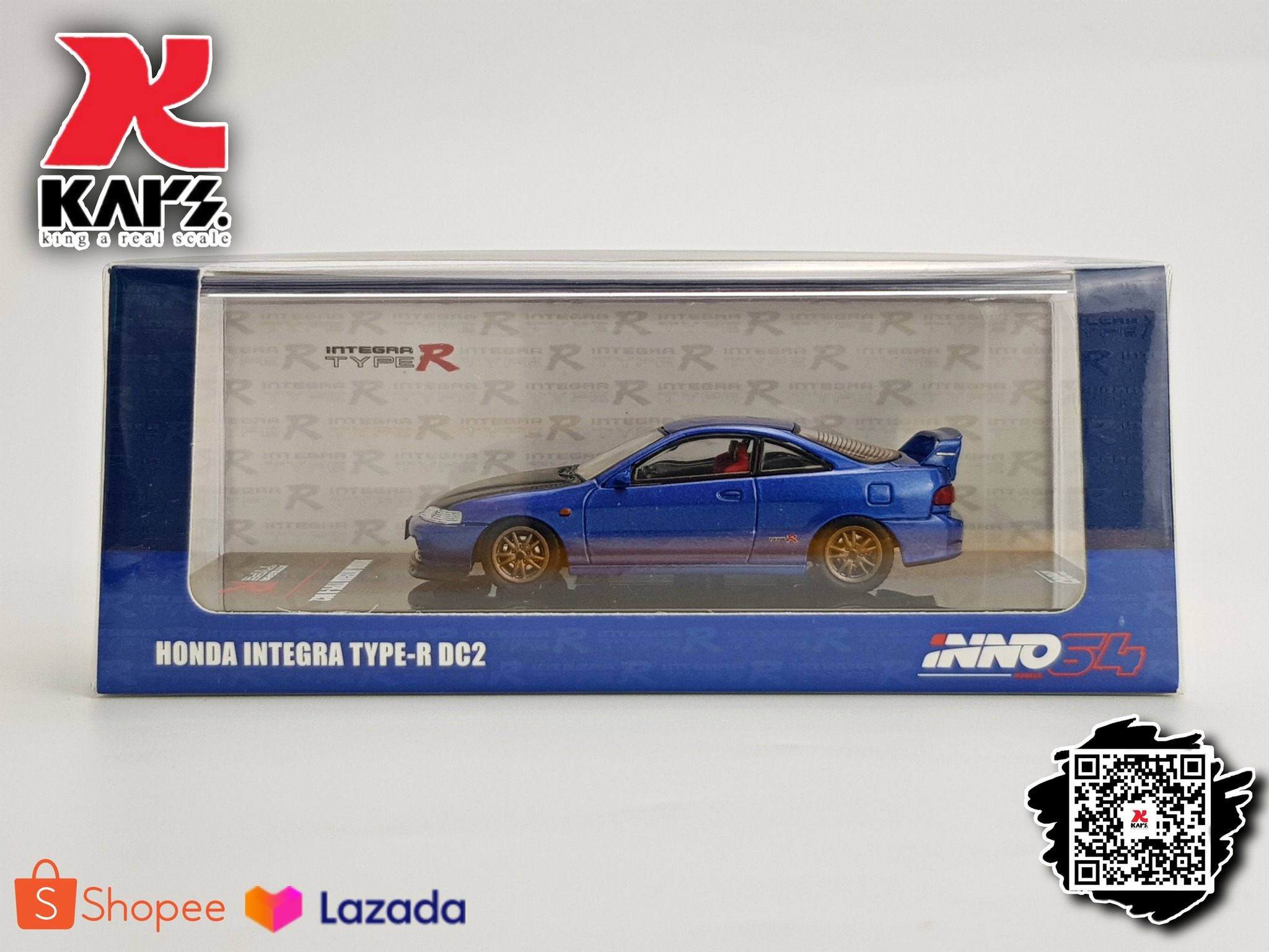 HONDA INTEGRA TYPE-R DC2 BLUE WITH... - King a real scale | Facebook