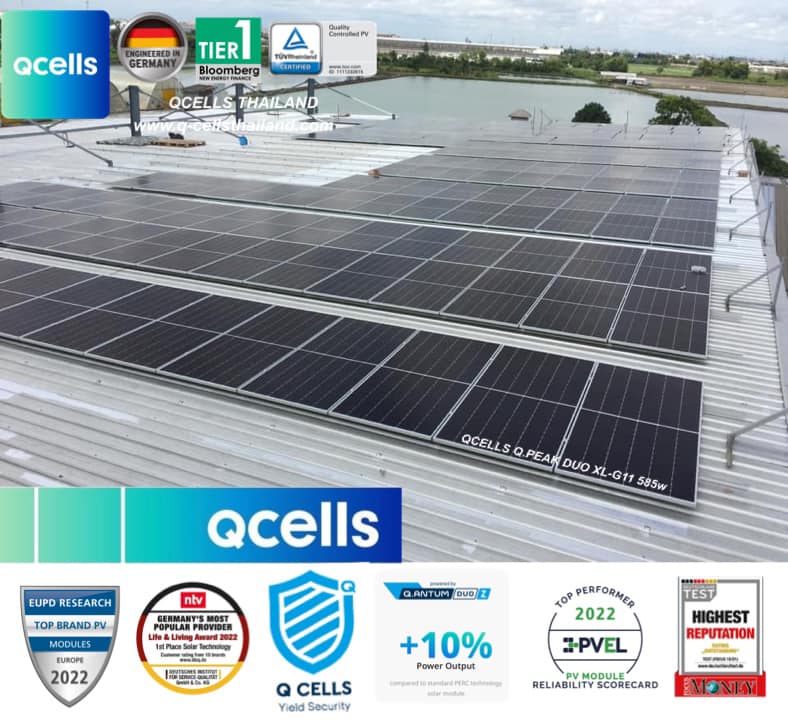 Hanwha - QCELLS🇩🇪แบรนด์ยอดนิยม พิสูจน์คุณภาพด้วยยอดขาย อันดับ1ในUSA🇺🇸🇩🇪 ...