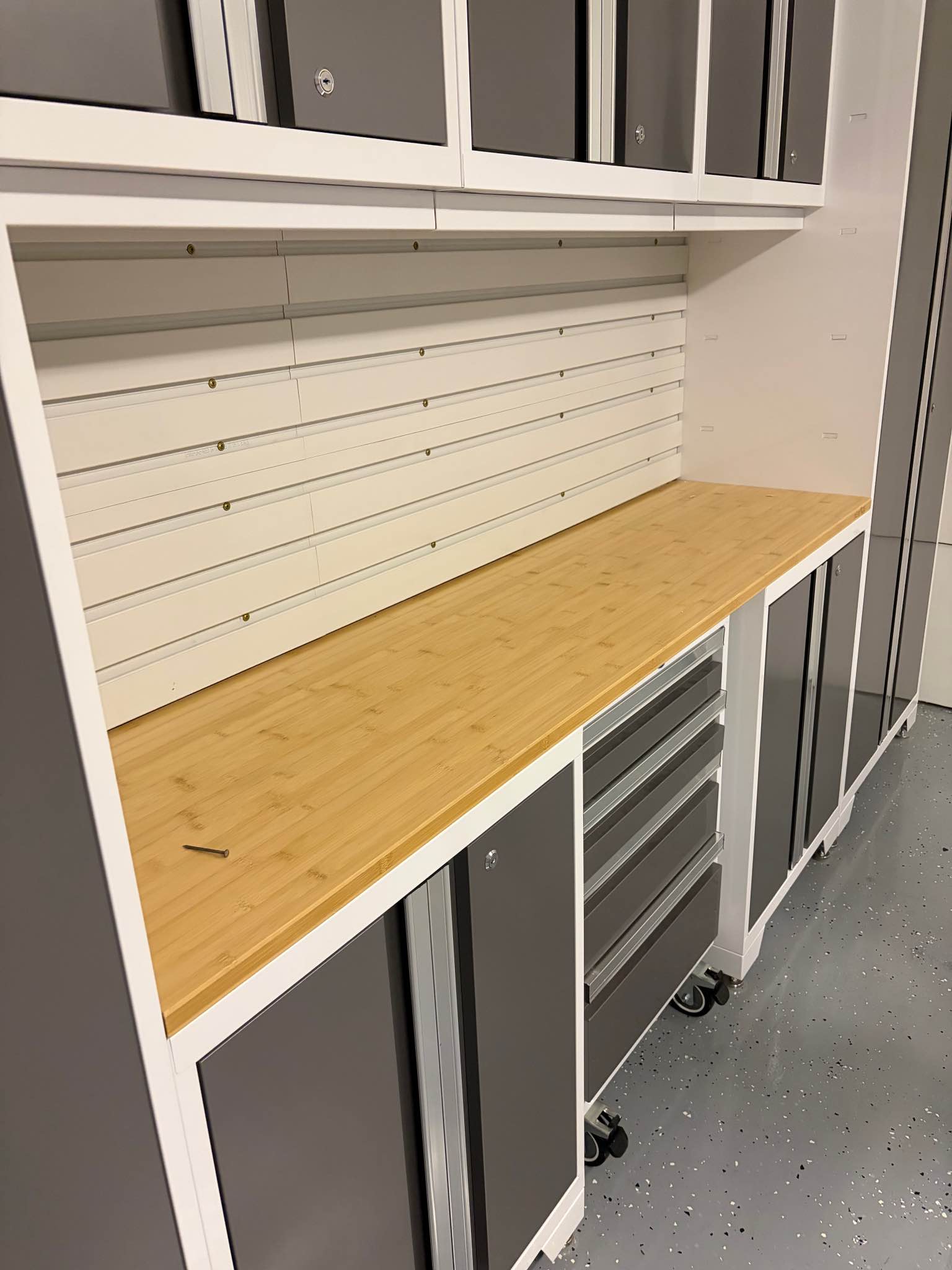 Pro Series 8PC Garage Cabinetry Set · 18-Gauge Steel · Fully-Welded ...