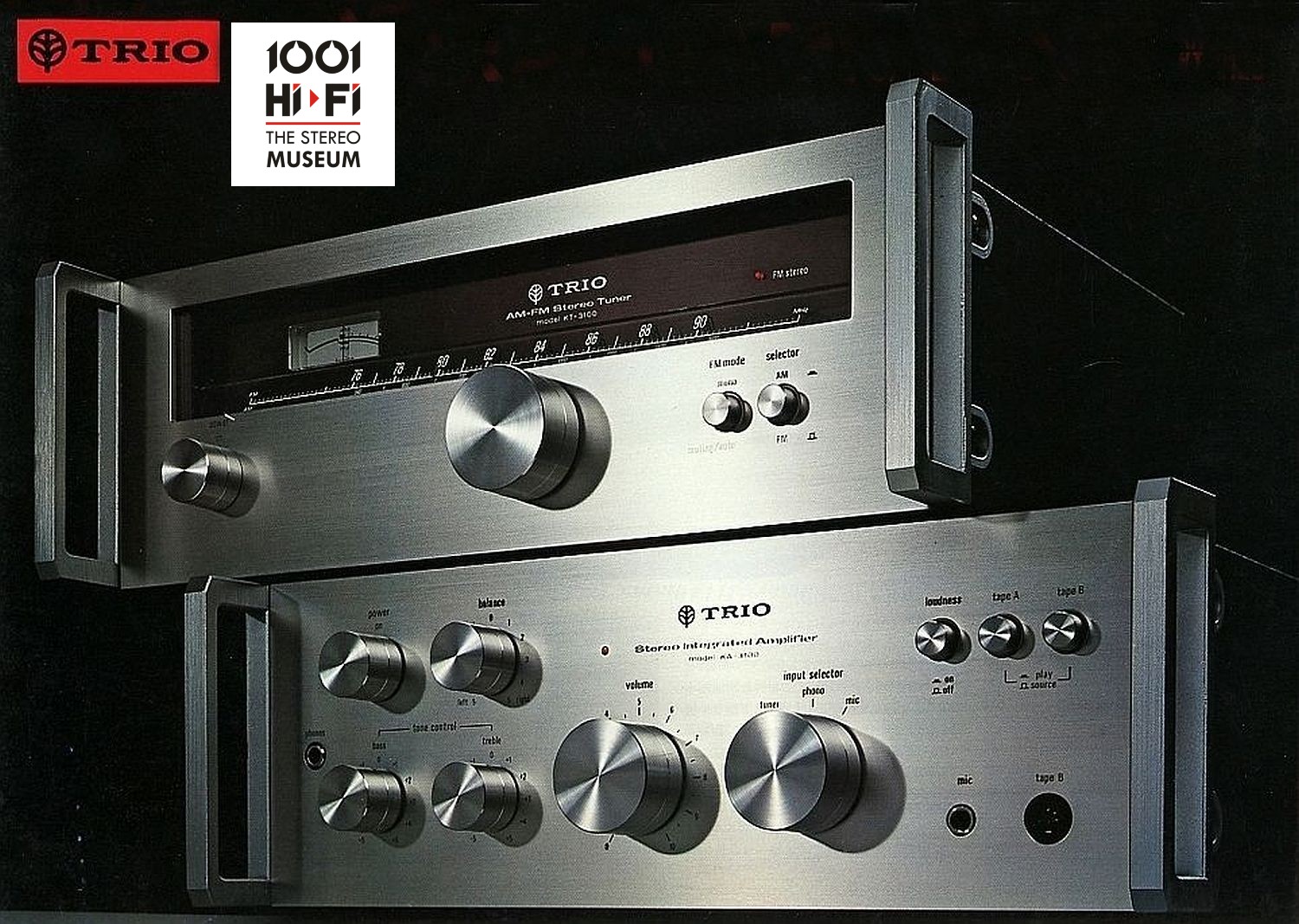TRIO KA 3300 stereo integrated amplifier (KENWOOD ) 1975 year