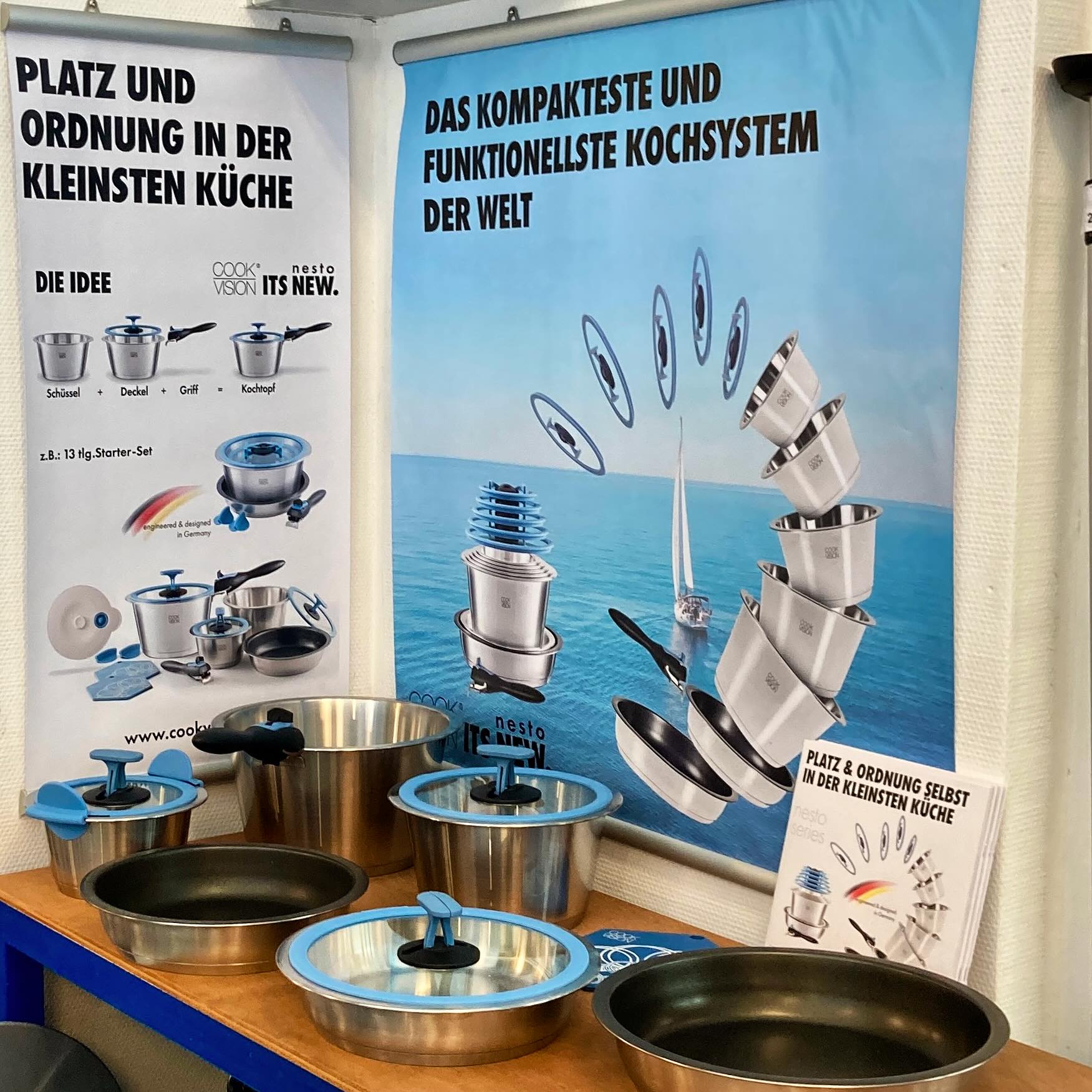 Cookvision Langgriff Für Nesto Töpfe - Abnehmbarer Kochgeschirrgriff Bis 10kg | Made In Germany