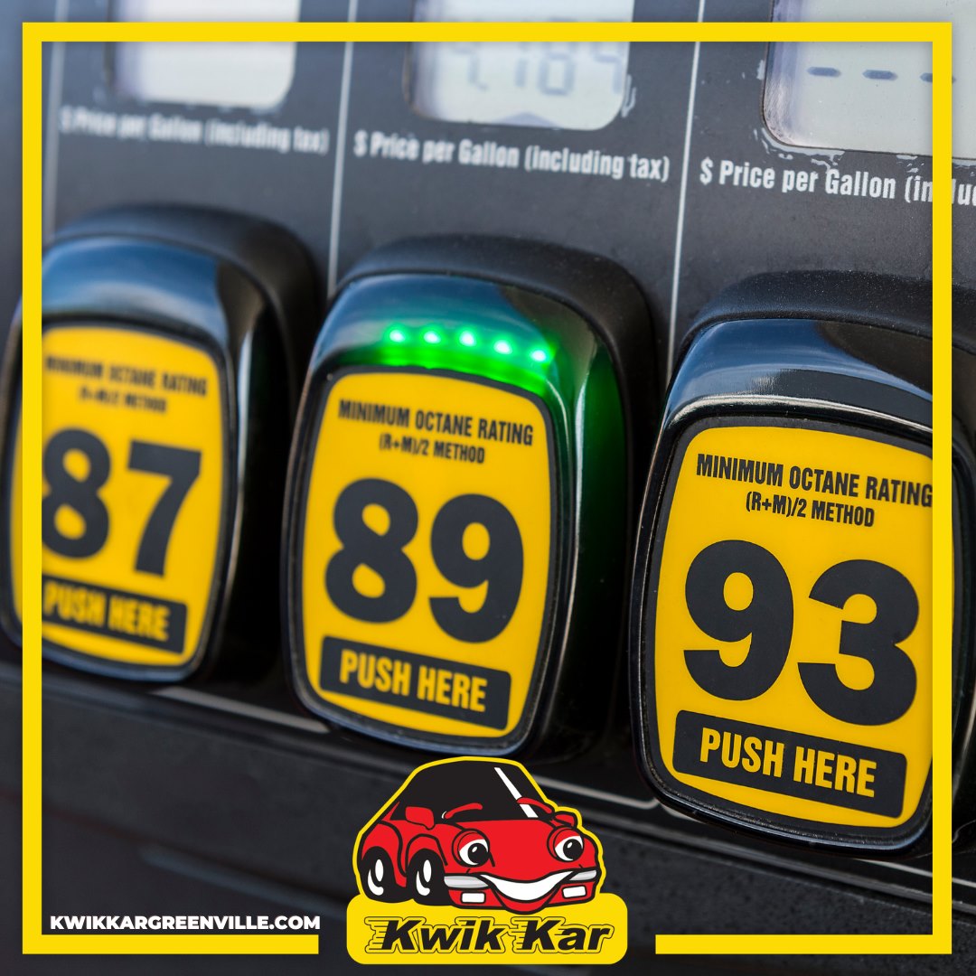 Kwik Kar - OCTANE NUMBERS MEAN AND HOW THEY IMPACT YOUR... | Facebook