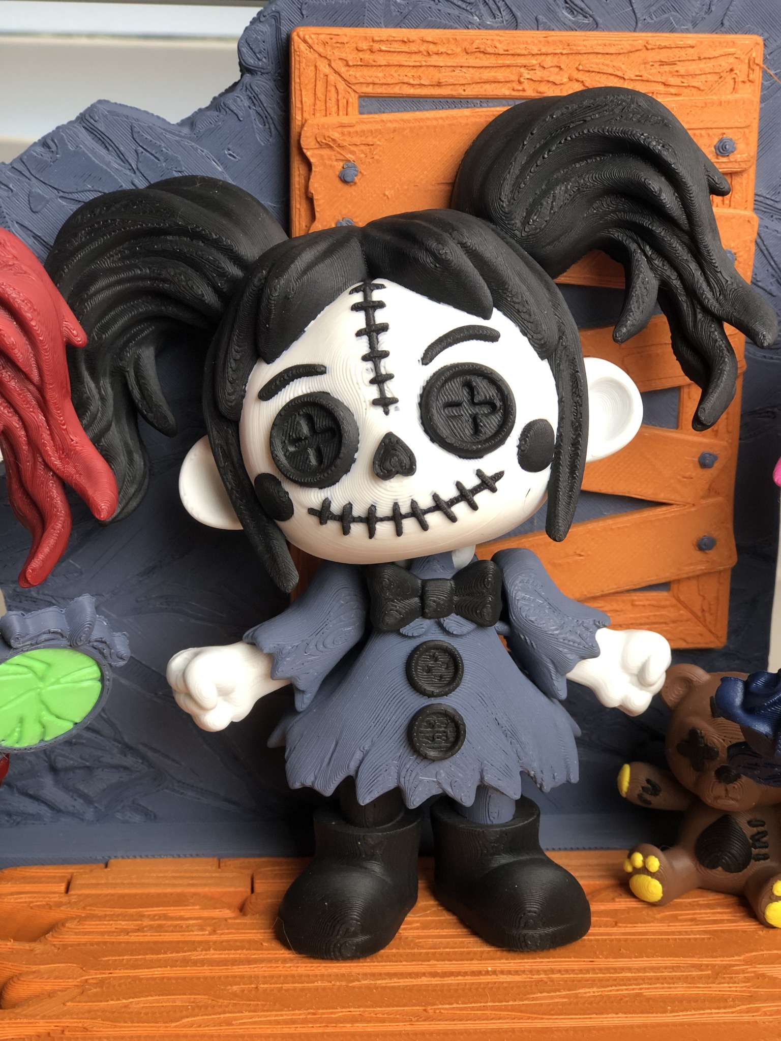 Scary creations🎃🦇👻 Thank you Ms. Mary🧡