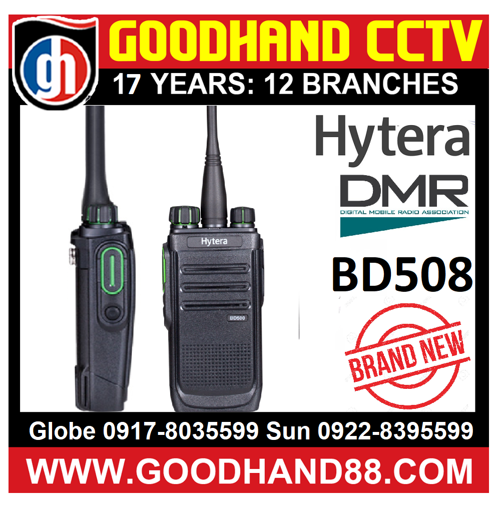 Comm'l & Amateur 2 Way Radio Transceiver - HYTERA BD508 Hytera's BD505 ...