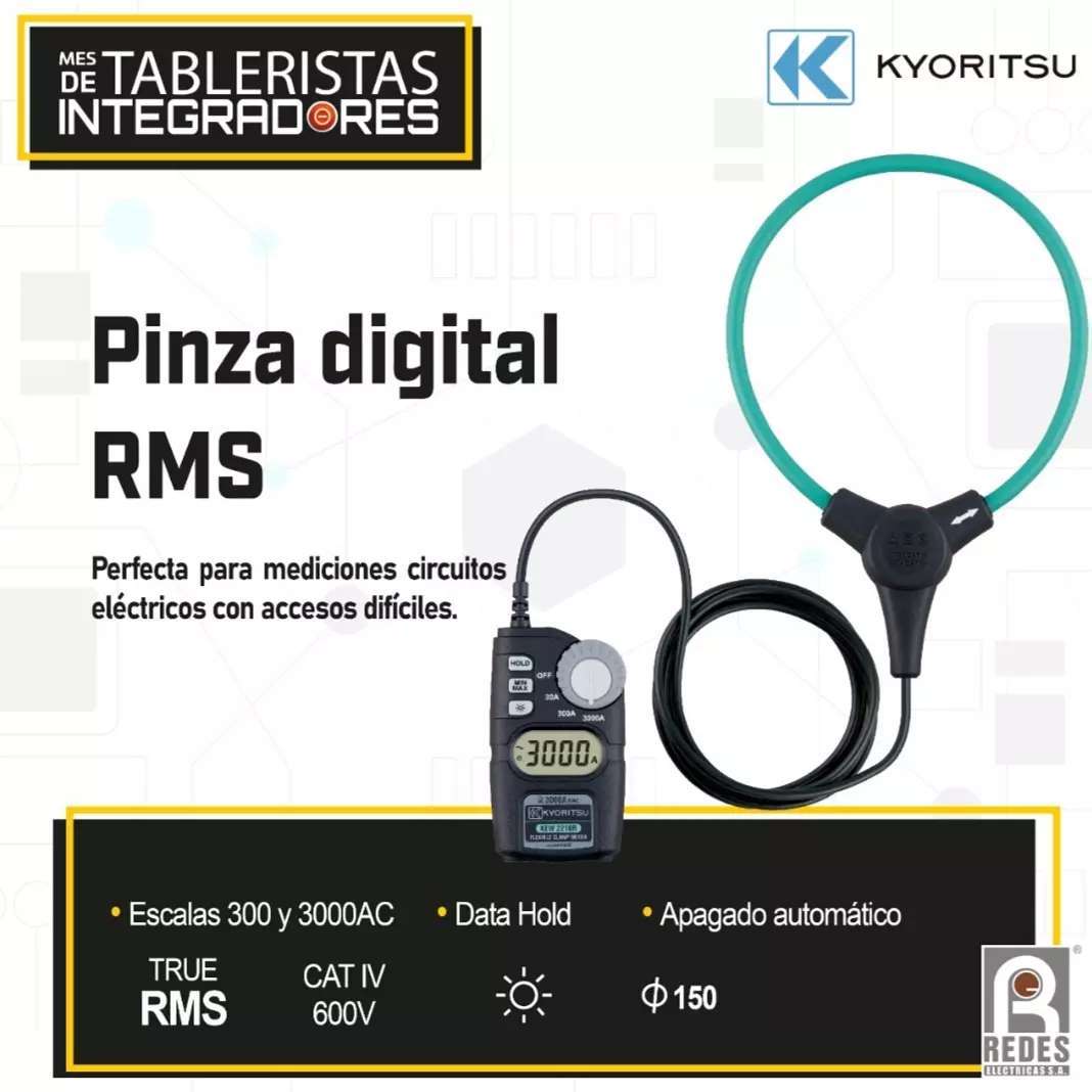 ¿Sabías que la pinza digital RMS es... - Redes Eléctricas | Facebook