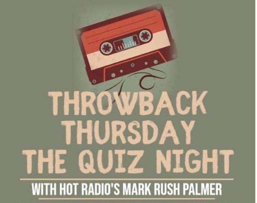 Throwback Thursday the Quiz Night with HOT Radio's Mark Rush Palmer