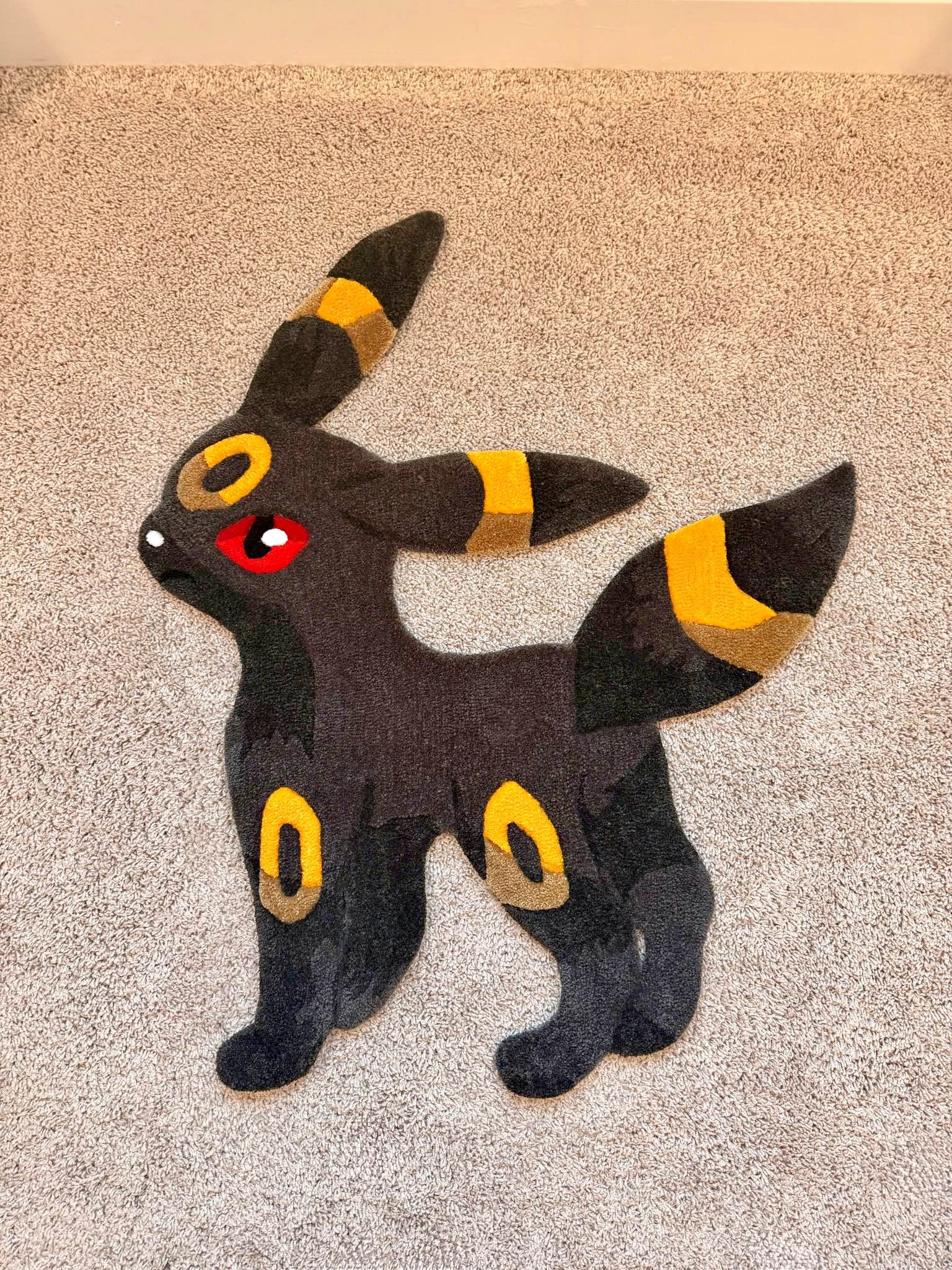 Pokemon Umbreon Handmade Rug - Stuffed Animals & Plush Toys ...