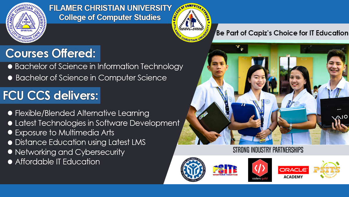 Filamer Christian University Roxas City - College of Computer Studies