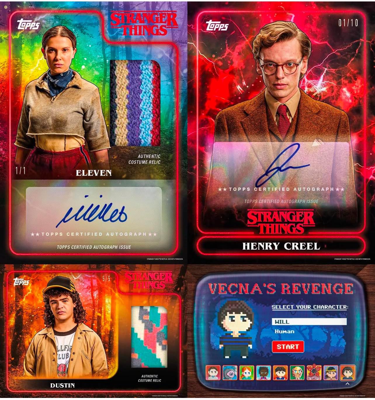 ⏰ 2025 Topps Stranger Things drops today at 12PM ET! Each box 