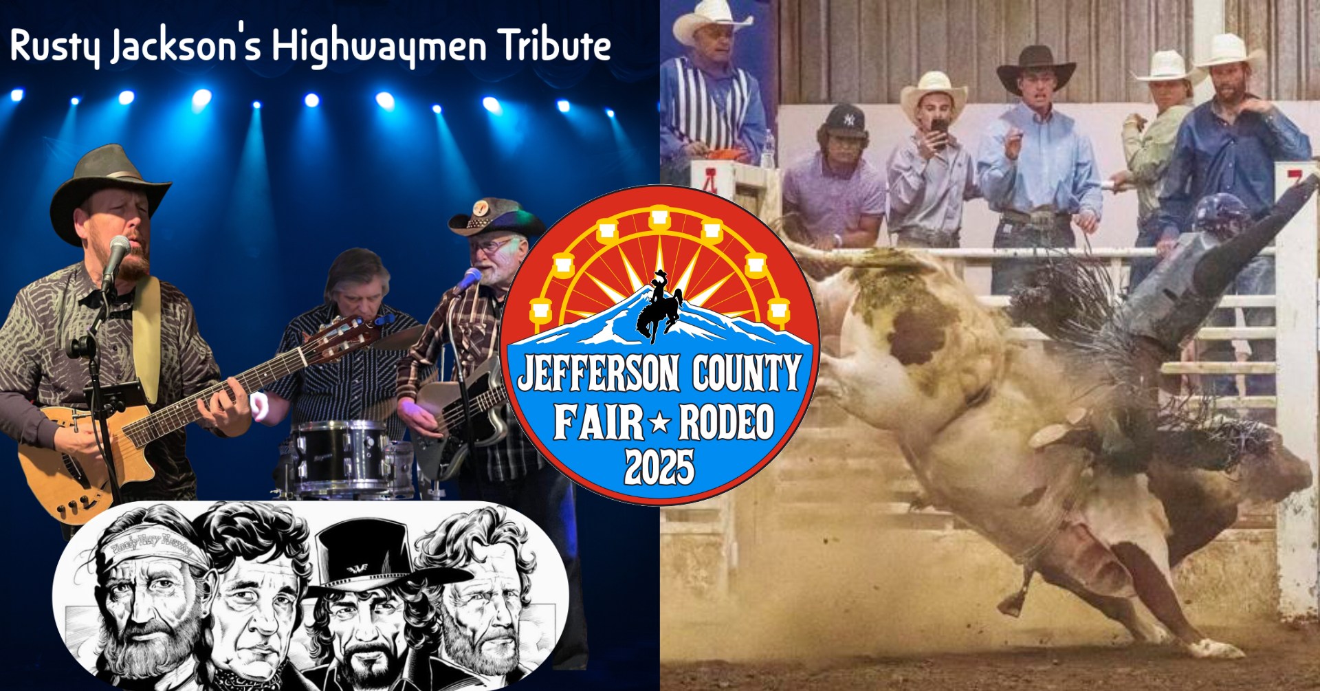 Highwaymen Tribute at Jefferson Country Fair & Rodeo