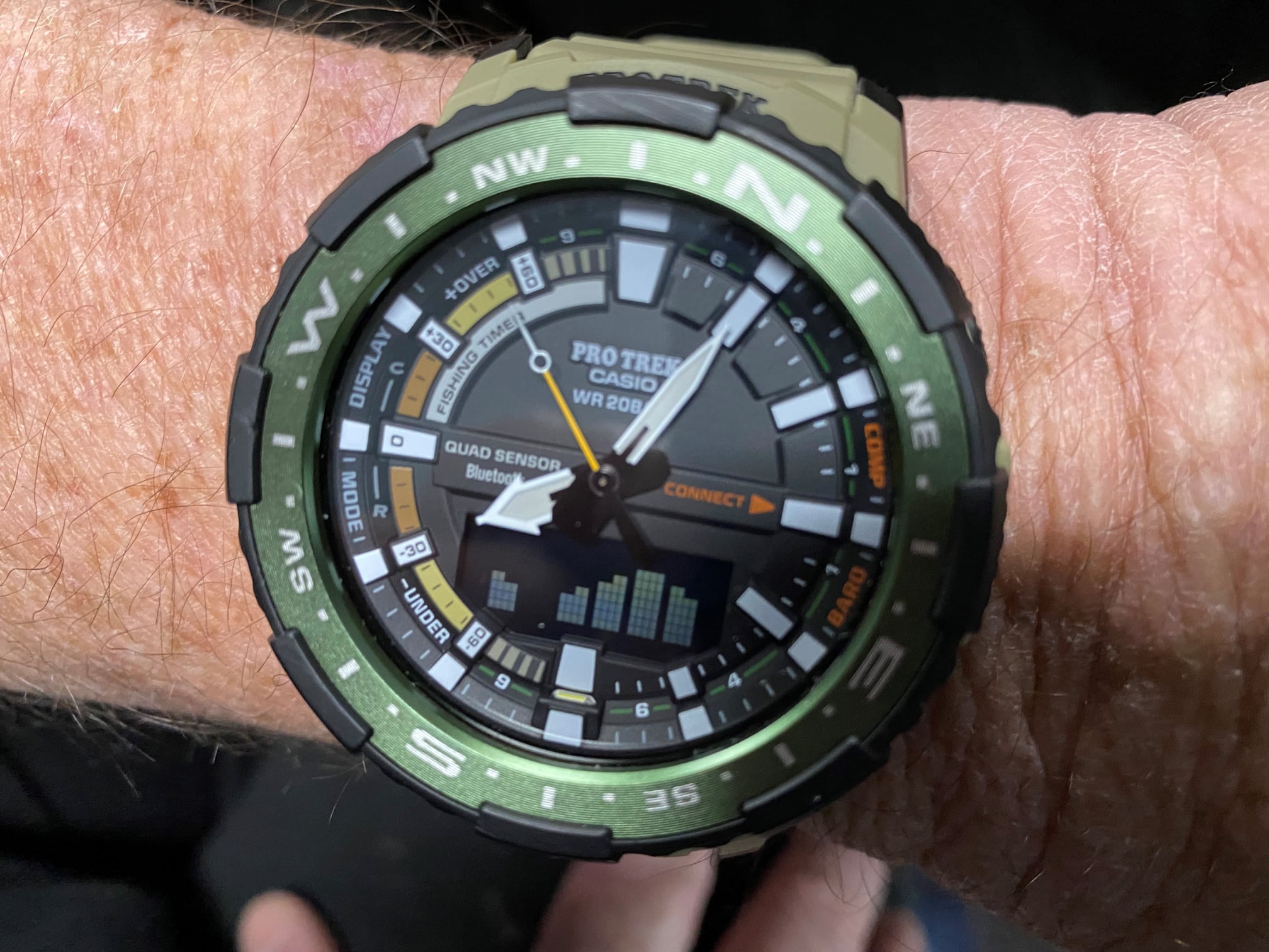 Casio Pro Trek PRB-70 watch for fishing and outdoor adventures