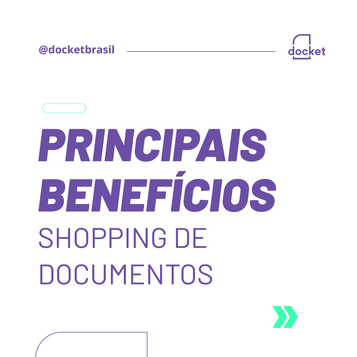 Docket - 🙌 O Shopping de Documentos é uma #plataforma... | Facebook