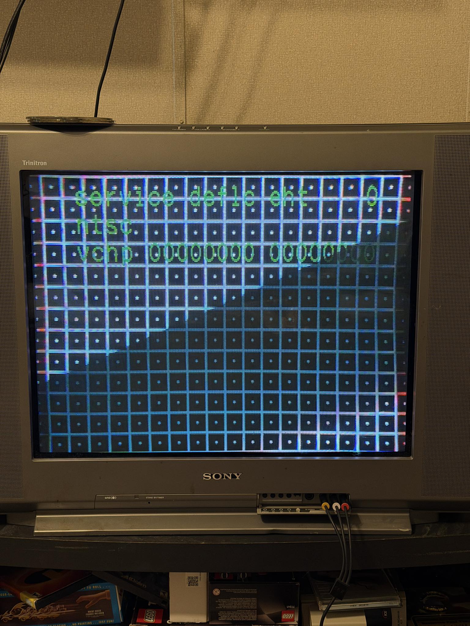 Why is my Sony Trinitron 21SE40/8 image flat?