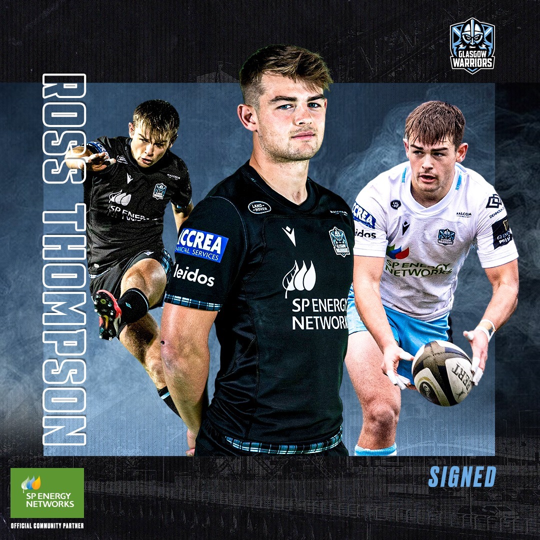 ️ Ross Thompson has signed his first... - Glasgow Warriors