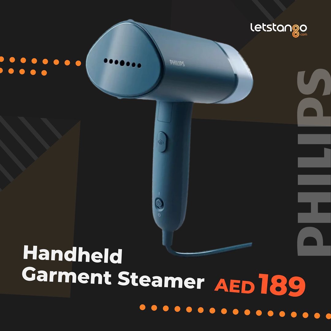 LetsTango - This Handheld Steamer by Philips is designed... | Facebook