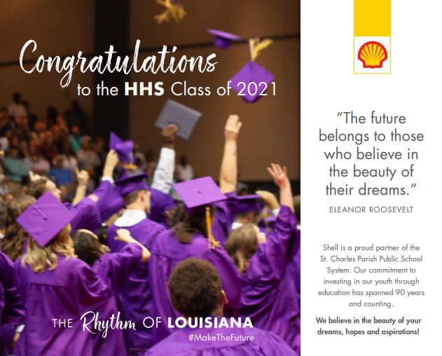Shell Norco - Congratulations to the Hahnville High School... | Facebook