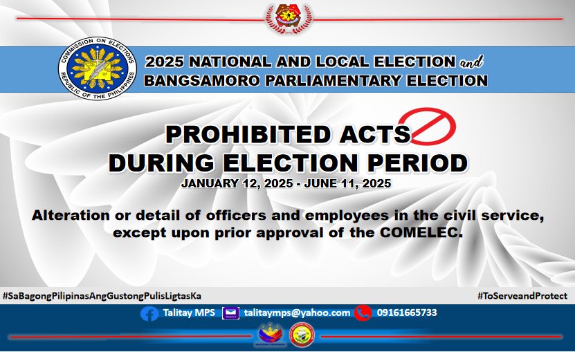 Talitay - 2025 NATIONAL AND LOCAL ELECTIONS and BANGSAMORO ...