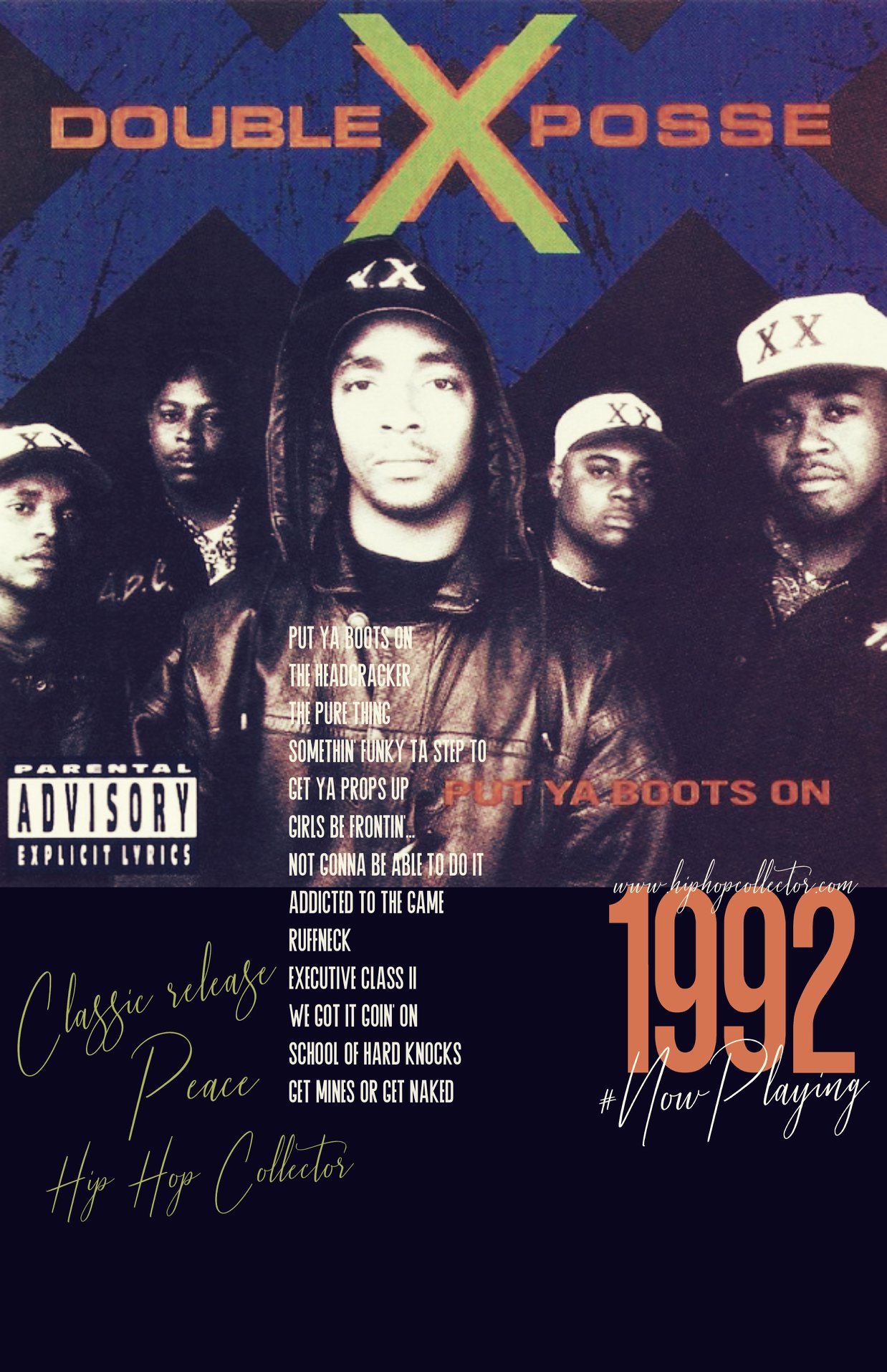 DOUBLE XX POSSE Super happy to put this dope album back into the
