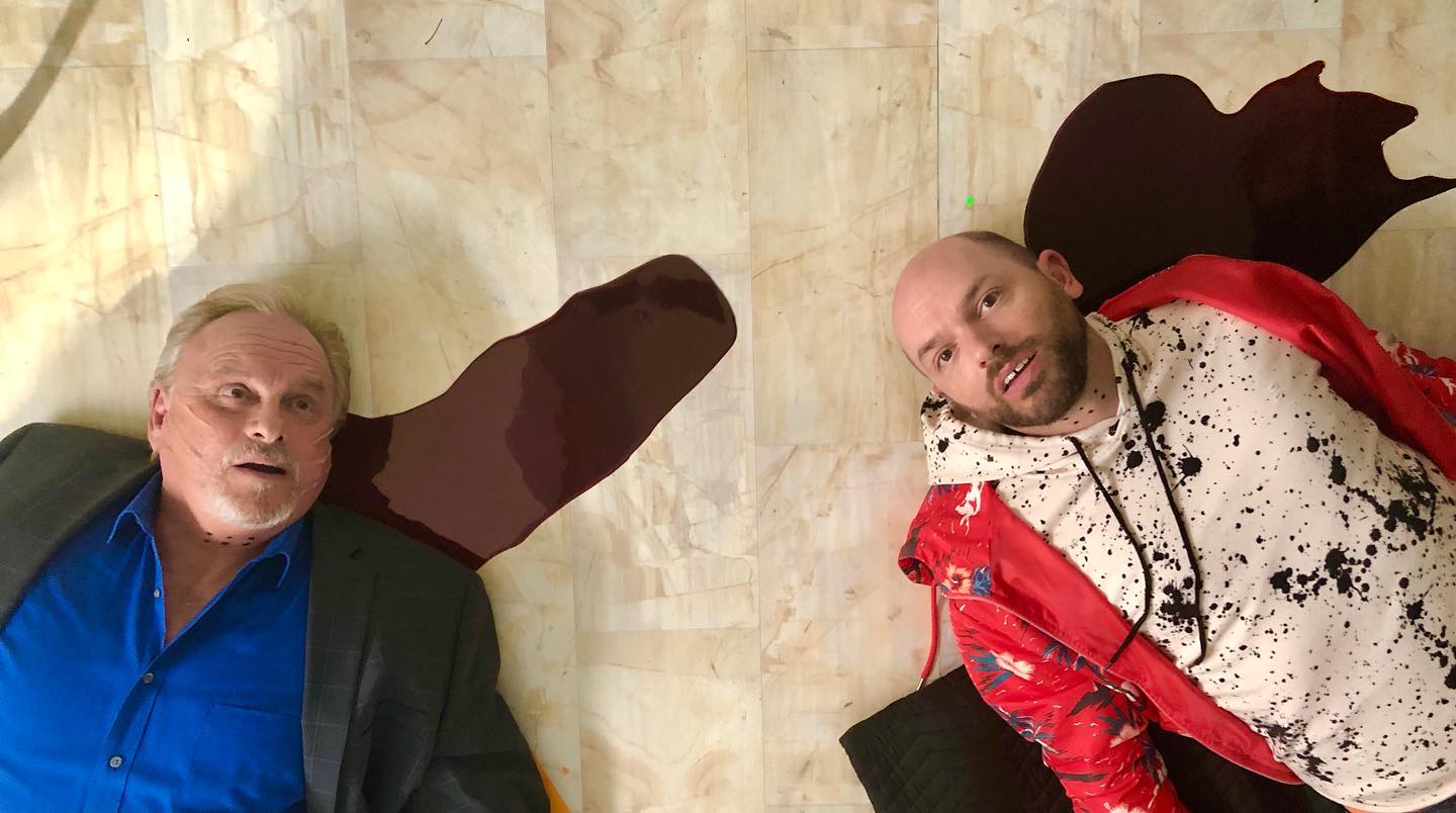 #tbt that time @paulscheer and I kinda... - Robert Craighead | Facebook
