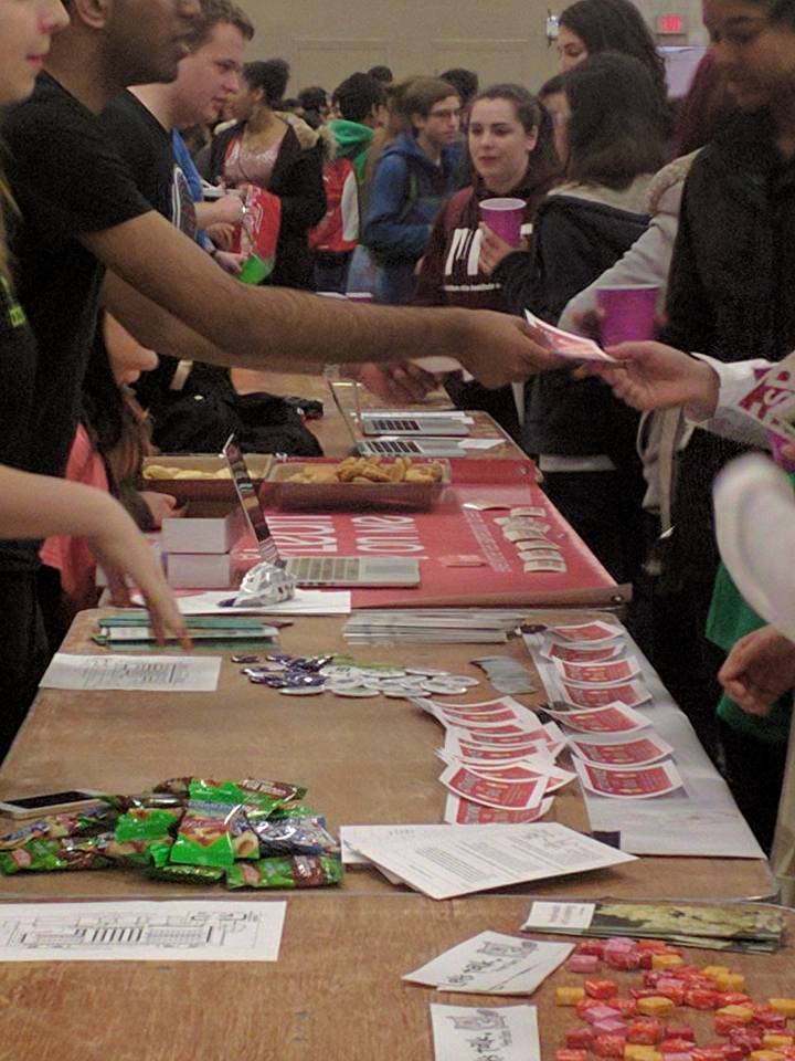 Lean On Me - Come by our booth in Johnson Ice Rink for...