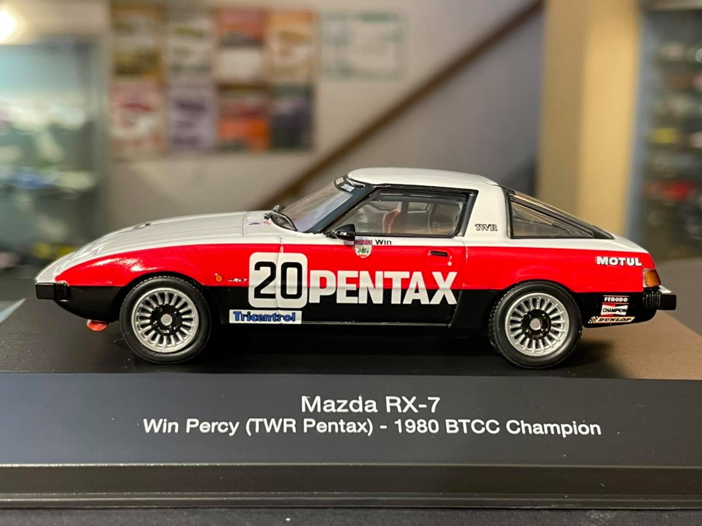 Model Cars Too - 1/43 Atlas. Mazda RX-7. Win Percy. 1980...
