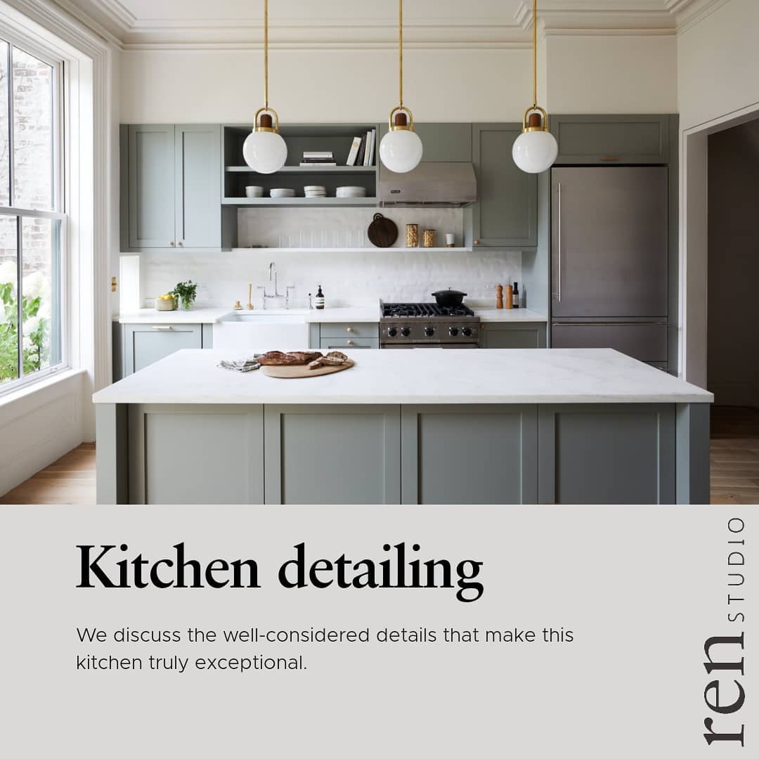 Ren Studio - This is one beautifully detailed kitchen, by...