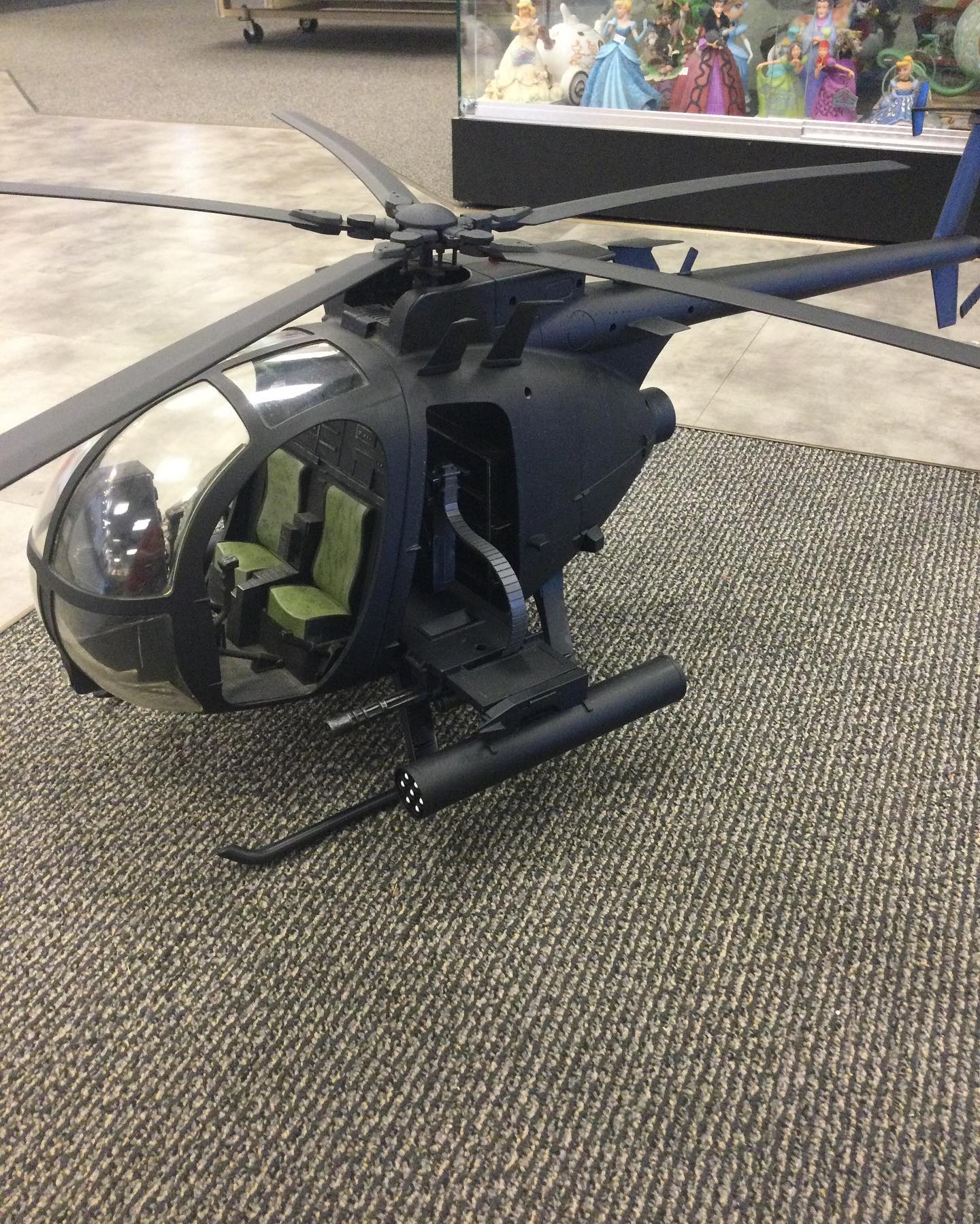1/6 scale AH-6 Little Bird helicopter for sale
