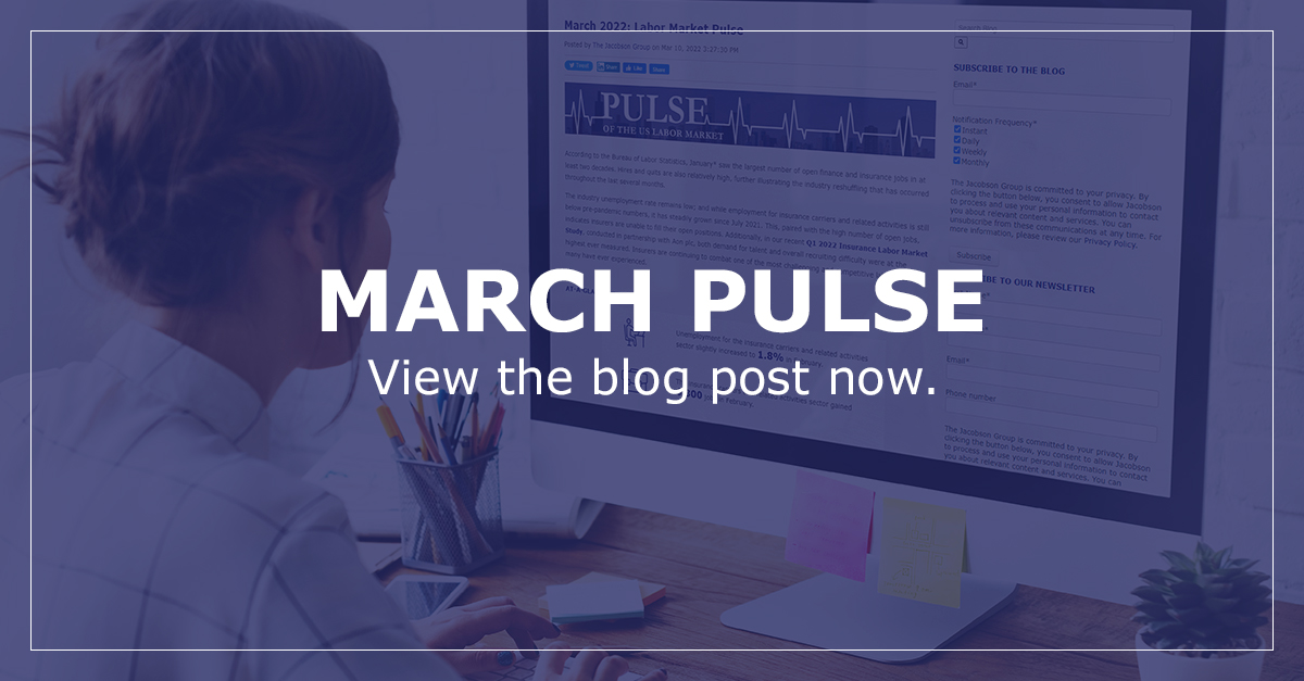Our latest issue of PULSE is out now!... - The Jacobson Group