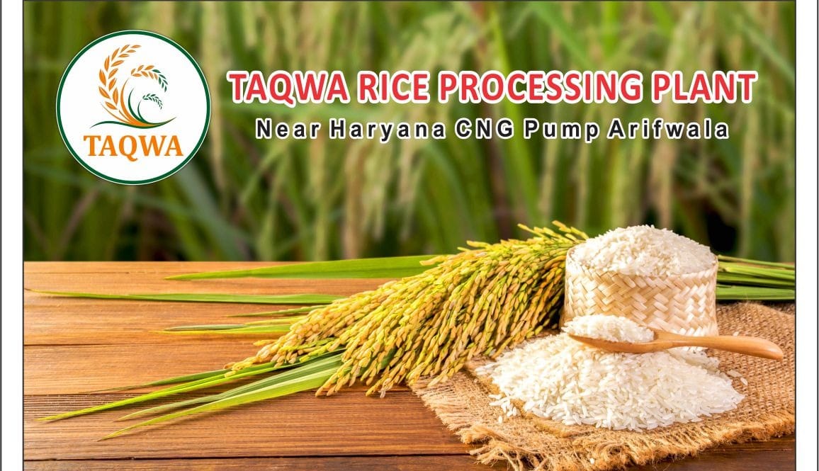 TAQWA Rice processing plant