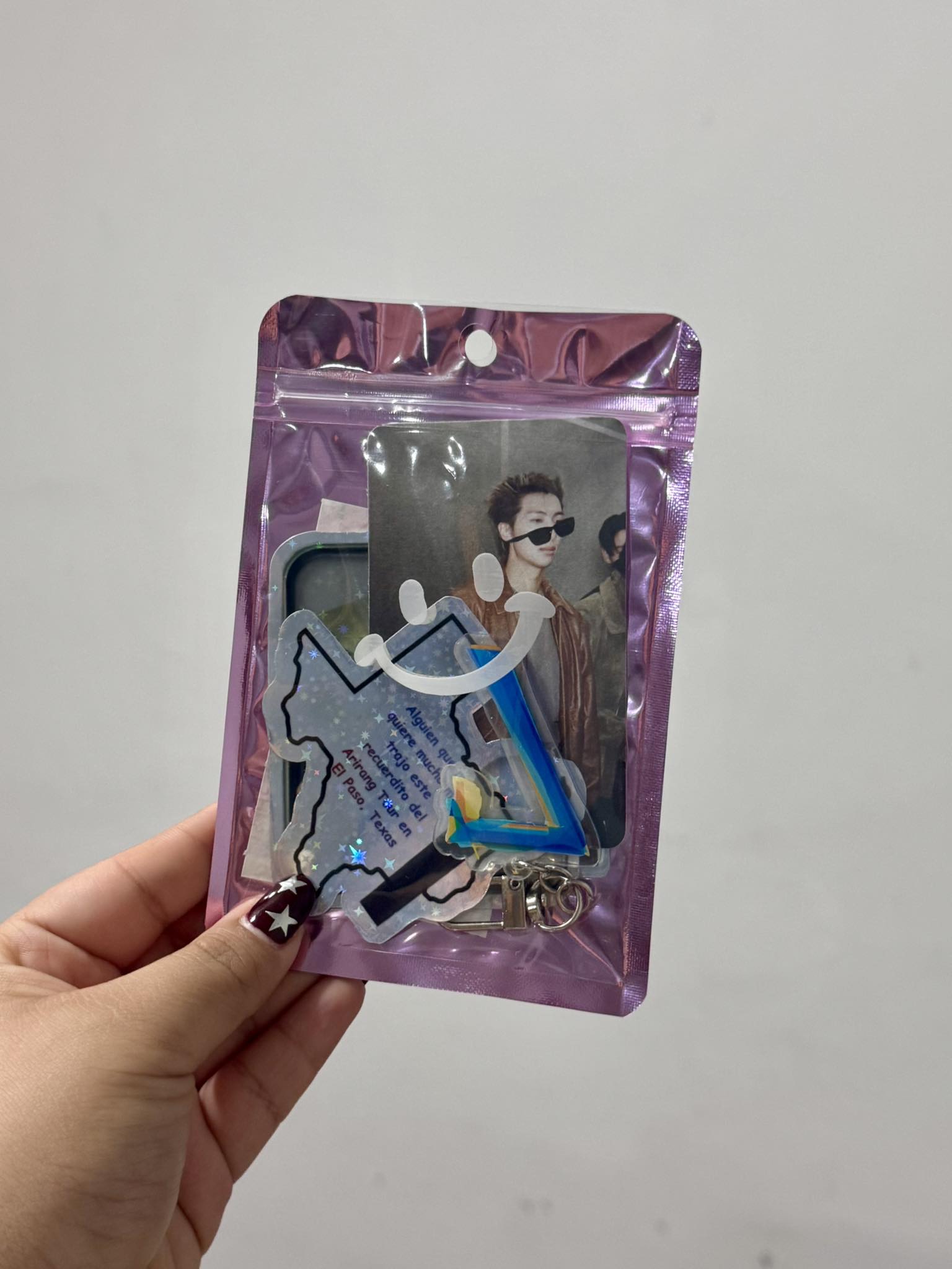 BTS El Paso concert freebies and scrapbook kits