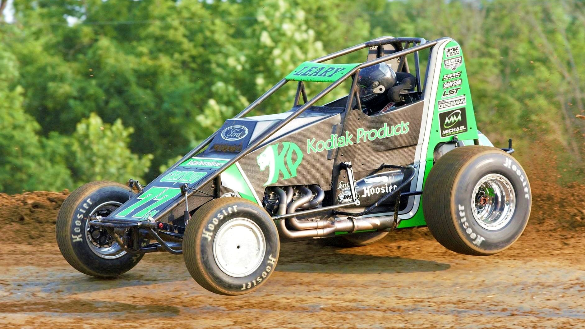 USAC Racing - Cj Leary''s win Friday at Lincoln Park...