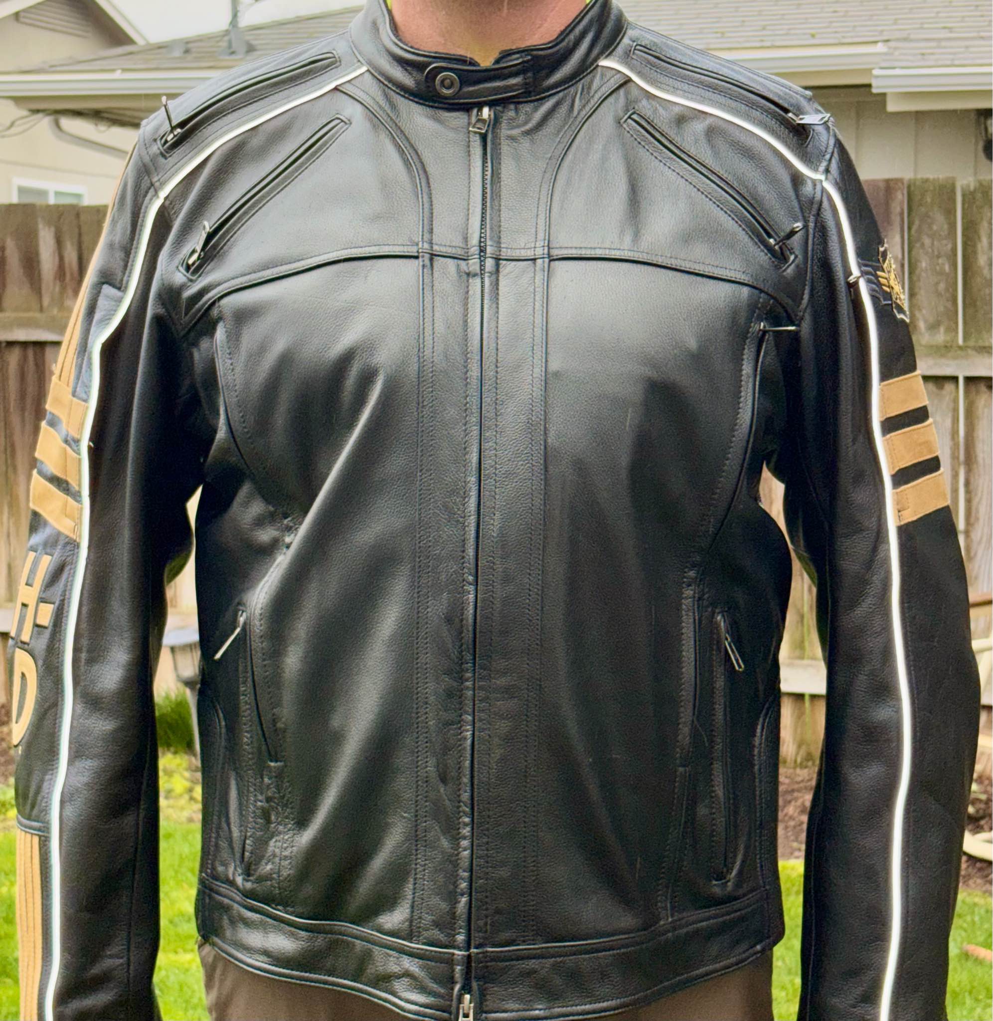 Brand New Harley Davidson leather coat 2XL. “Official Genuine ...