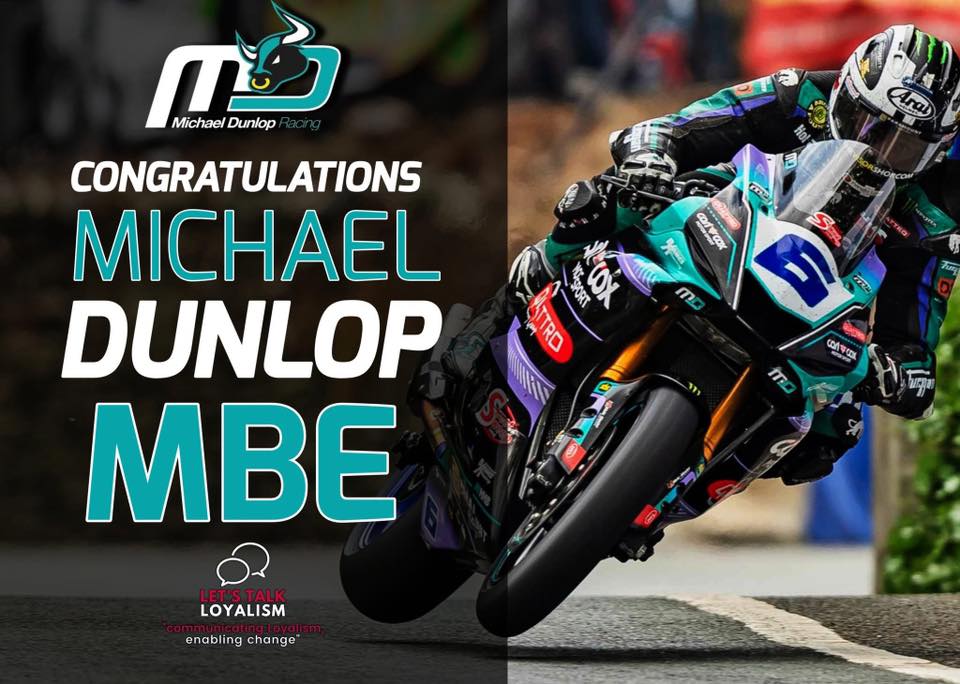 MICHAEL DUNLOP MBE - TT LEGEND | Is there any sign of any updated ...